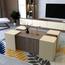 طقم طاولة قهوة وطاولات جانبية من ستايلش هوم - 5 قطع-furniture-livingroom-coffeetables-image-5