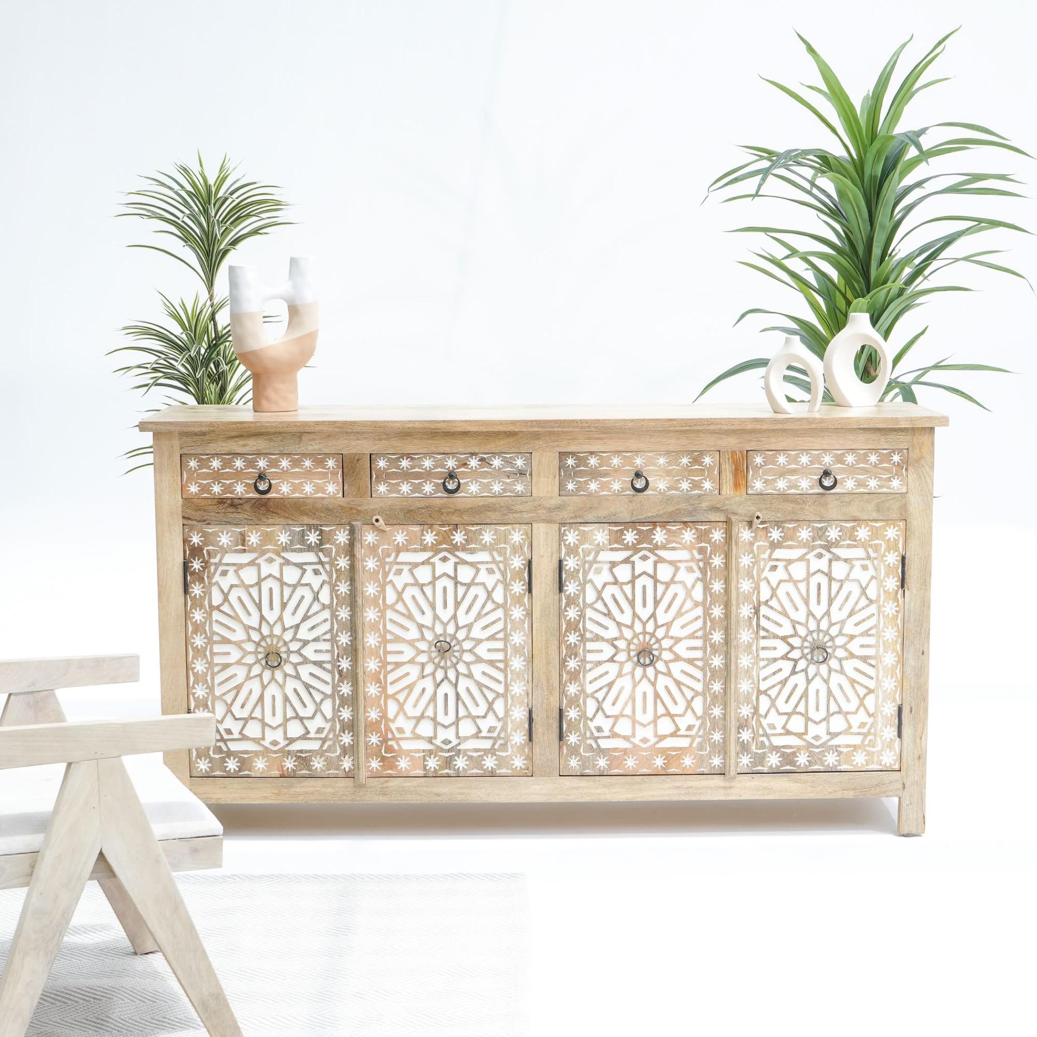 Art and Craft Ivory Buffet