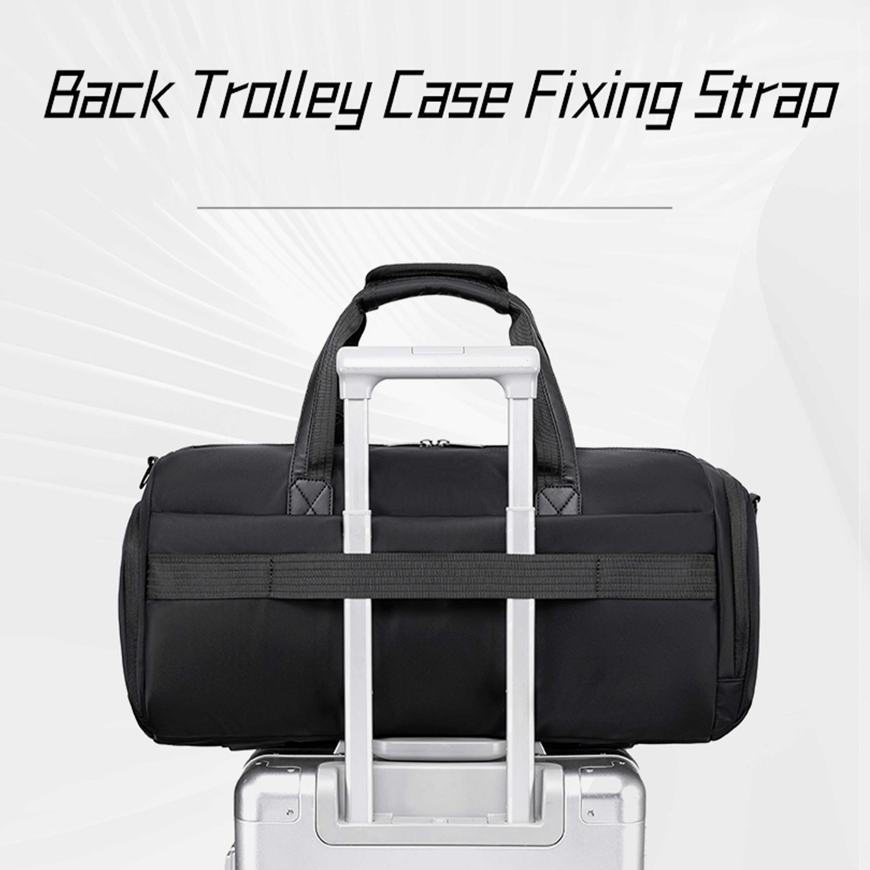 Arctic Hunter Plain Double Handle Duffel Bag with Zipper Closure and Detachable Strap | 27.5 X 49 X 21.5 CM-travel-luggagesandbags-dufflebags-image-7
