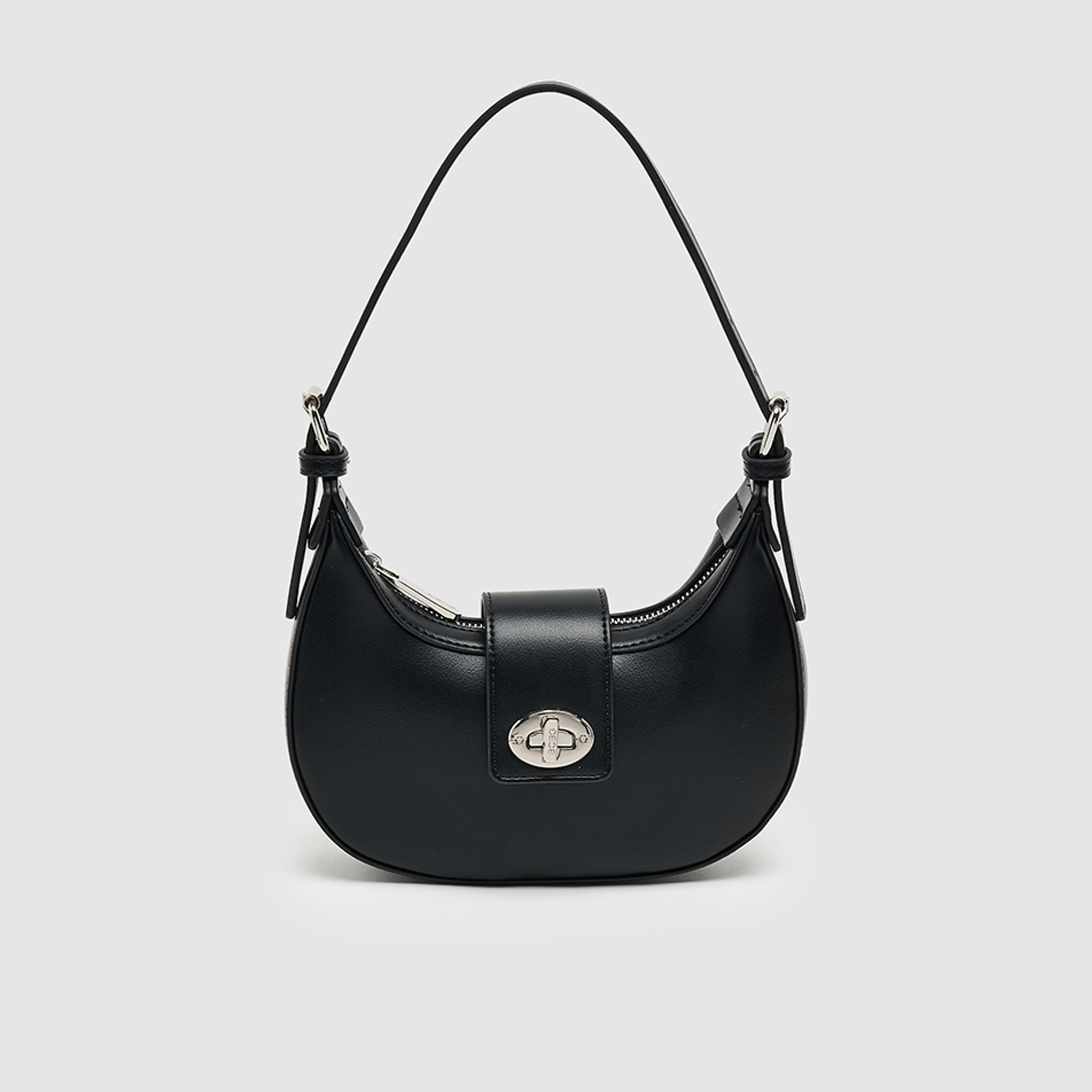 بي سي بي جي - شنطة كتف عادية بمقبض علوي وقفل لولبي وحزام قابل للتعديل | 22 × 18 × 6 سم-women-bagsandwallets-handbags-image-1