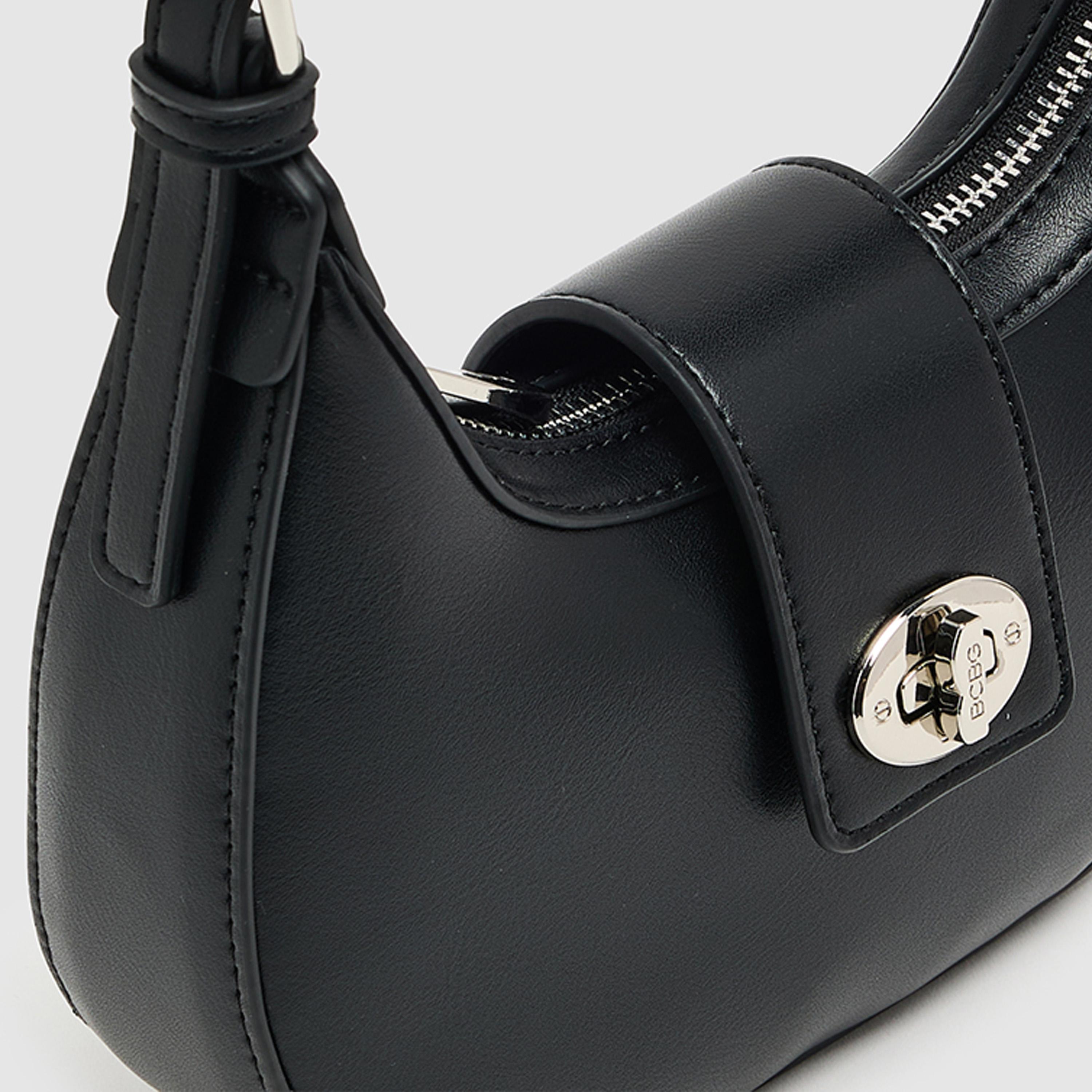 بي سي بي جي - شنطة كتف عادية بمقبض علوي وقفل لولبي وحزام قابل للتعديل | 22 × 18 × 6 سم-women-bagsandwallets-handbags-image-4