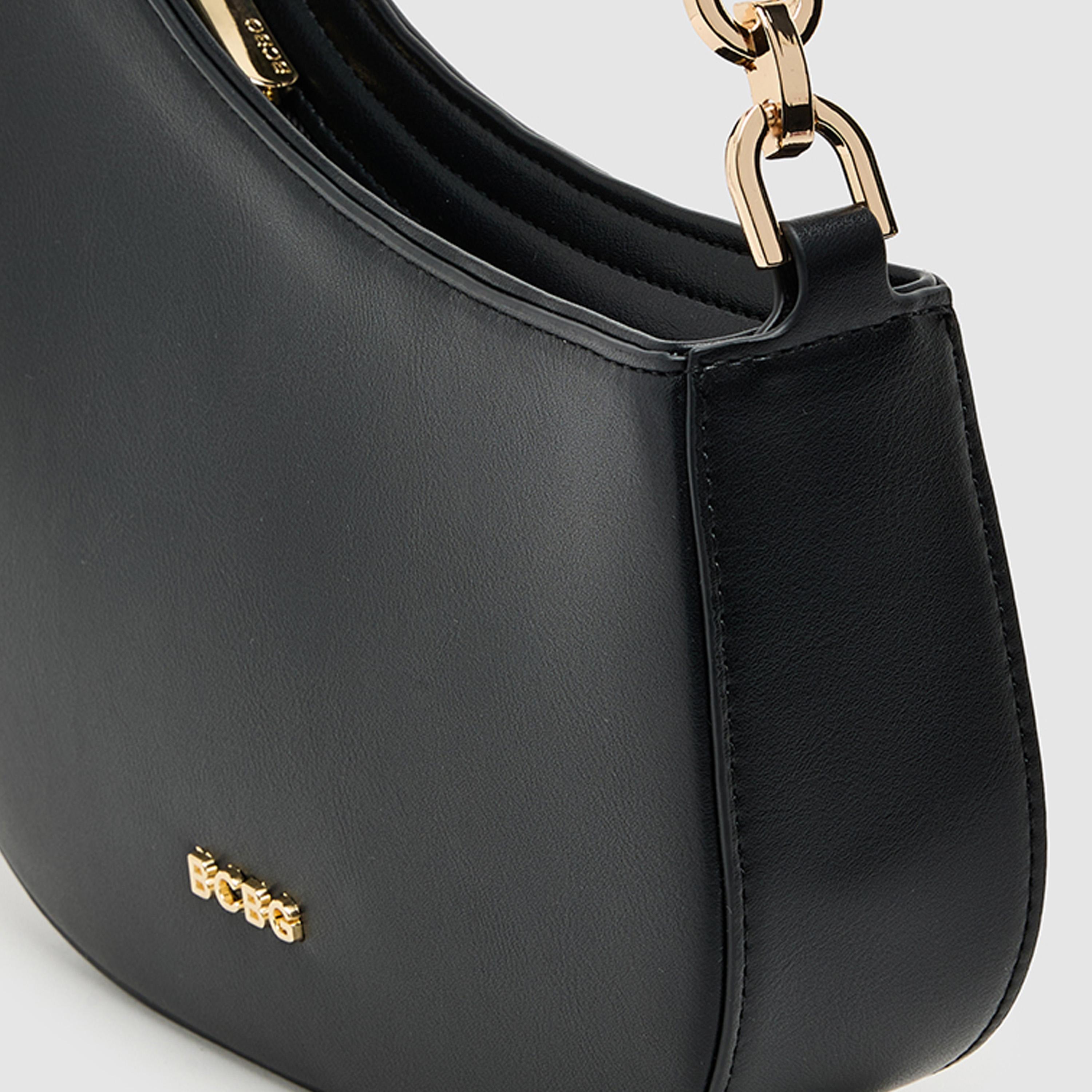 بي سي بي جي - شنطة كتف عادية بمقبض علوي، بسحاب وحزام قابل للفصل | 26 × 23 × 6 سم-women-bagsandwallets-handbags-image-4