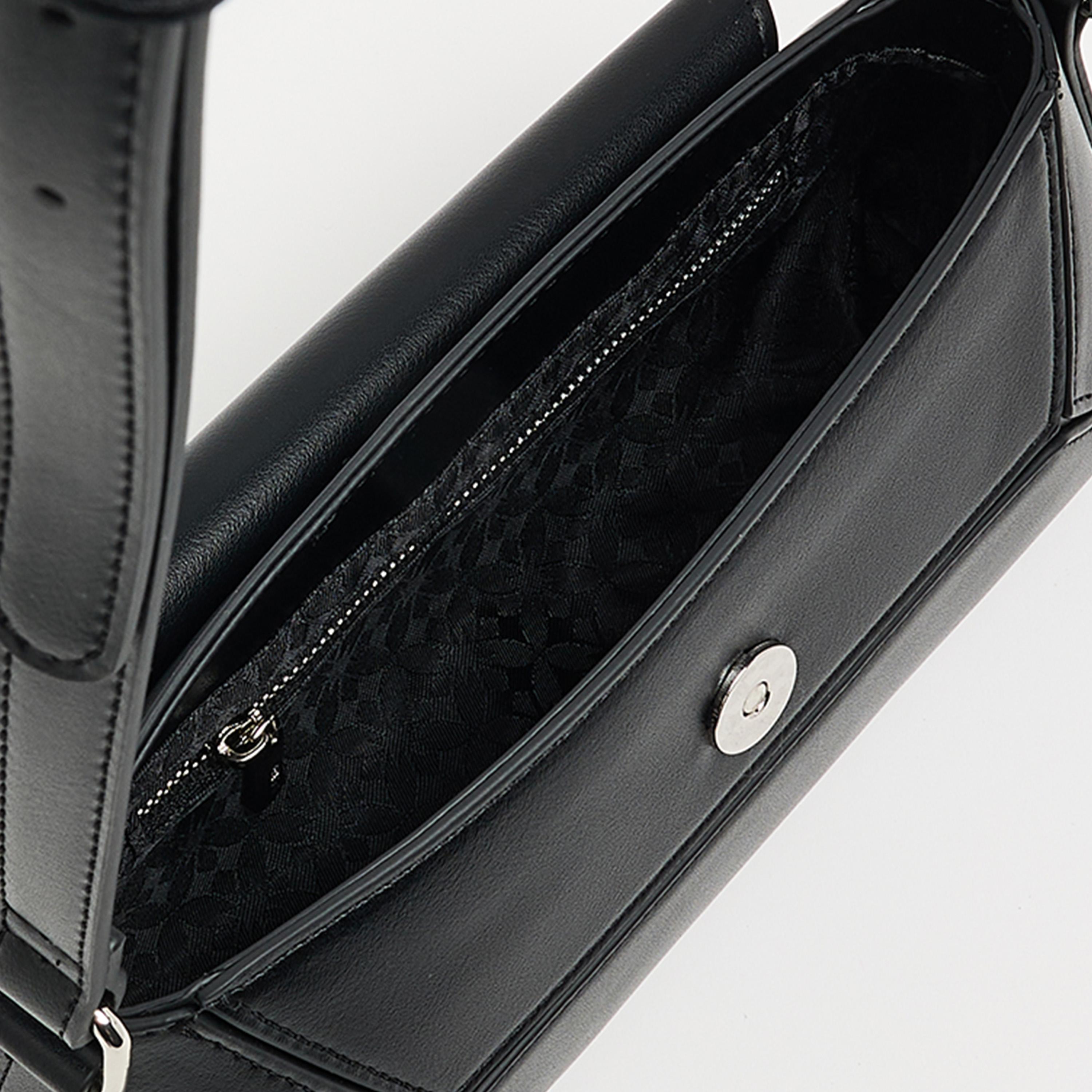 BCBG Plain Top Handle Sling Bag with Magnetic Closure and Adjustable Strap | 27 X 13 X 10 CM-women-bagsandwallets-handbags-image-6