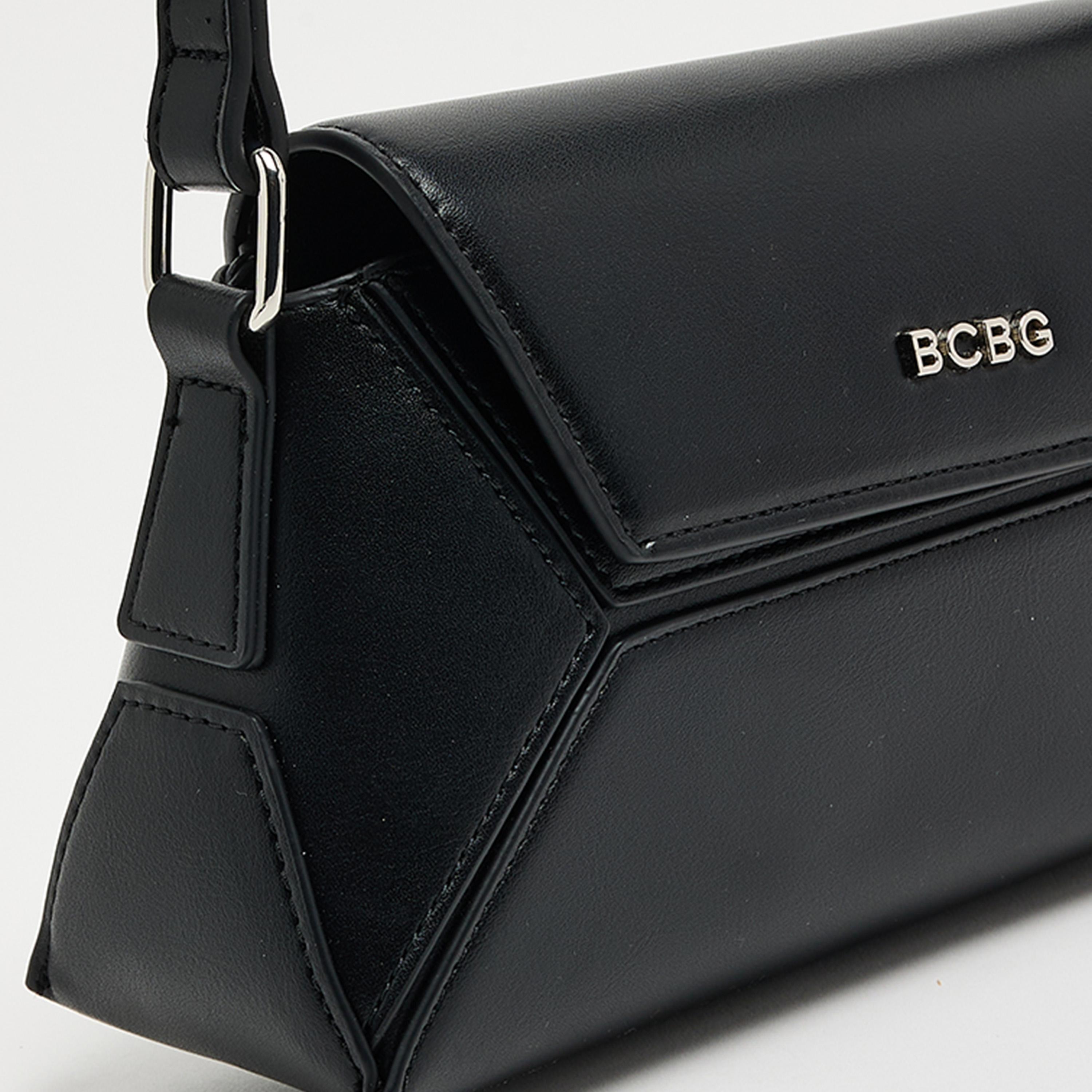 BCBG Plain Top Handle Sling Bag with Magnetic Closure and Adjustable Strap | 27 X 13 X 10 CM-women-bagsandwallets-handbags-image-7