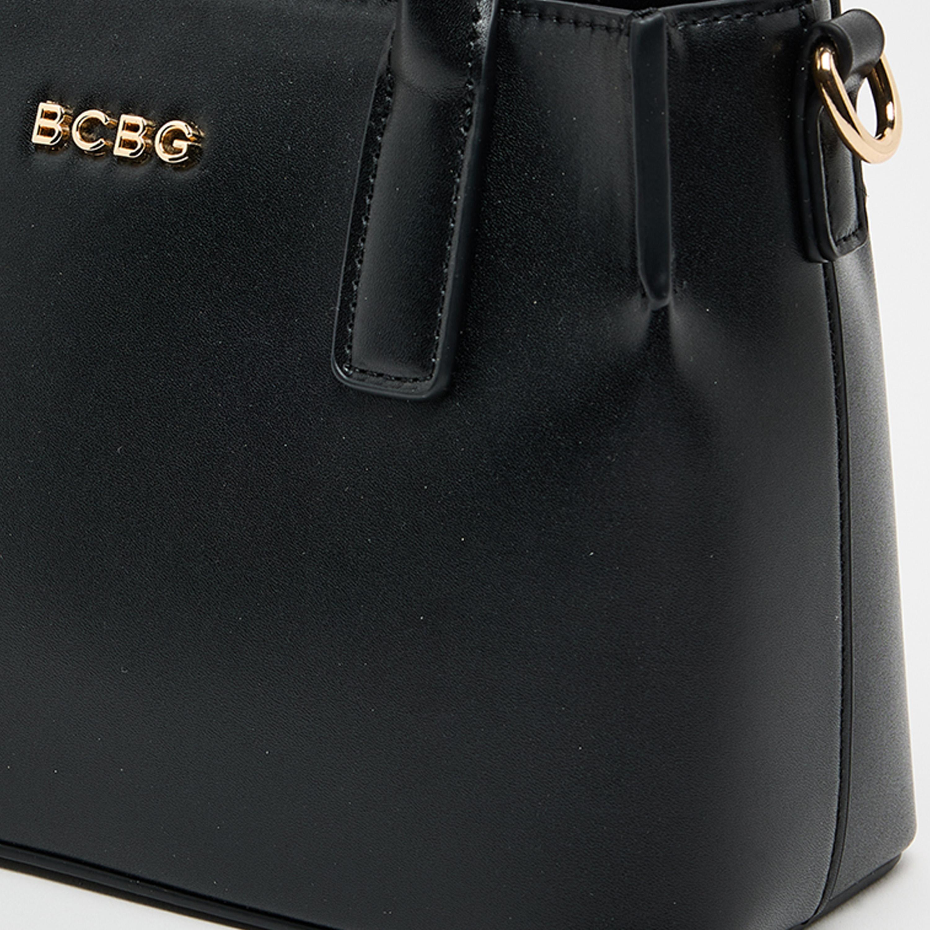 بي سي بي جي - شنطة يد عادية بمقبض علوي وسحاب إغلاق وحزام قابل للتعديل | 33 × 17 × 10 سم-women-bagsandwallets-handbags-image-4