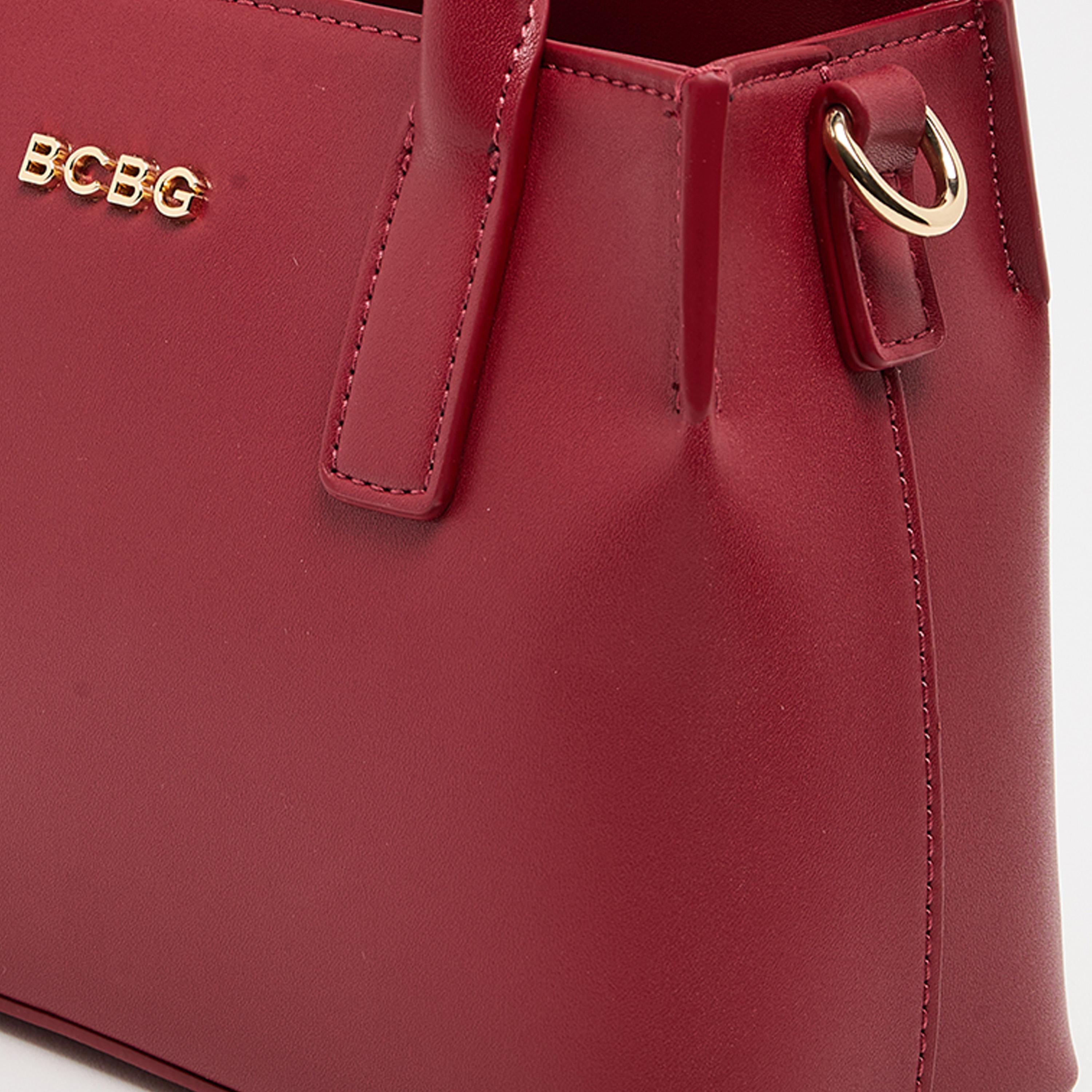 بي سي بي جي - شنطة يد عادية بمقبض علوي وسحاب إغلاق وحزام قابل للتعديل | 33 × 17 × 10 سم-women-bagsandwallets-handbags-image-4