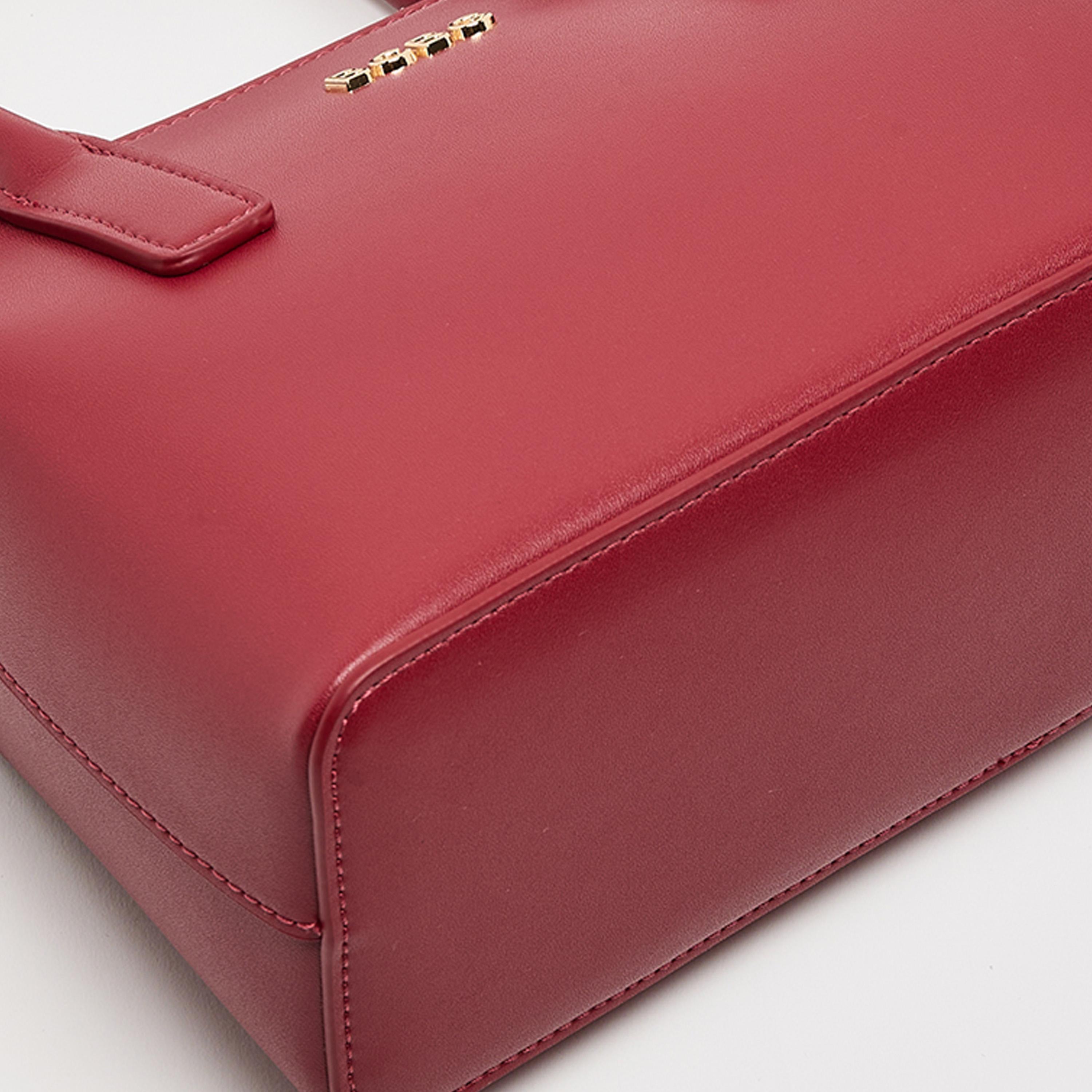 بي سي بي جي - شنطة يد عادية بمقبض علوي وسحاب إغلاق وحزام قابل للتعديل | 33 × 17 × 10 سم-women-bagsandwallets-handbags-image-5
