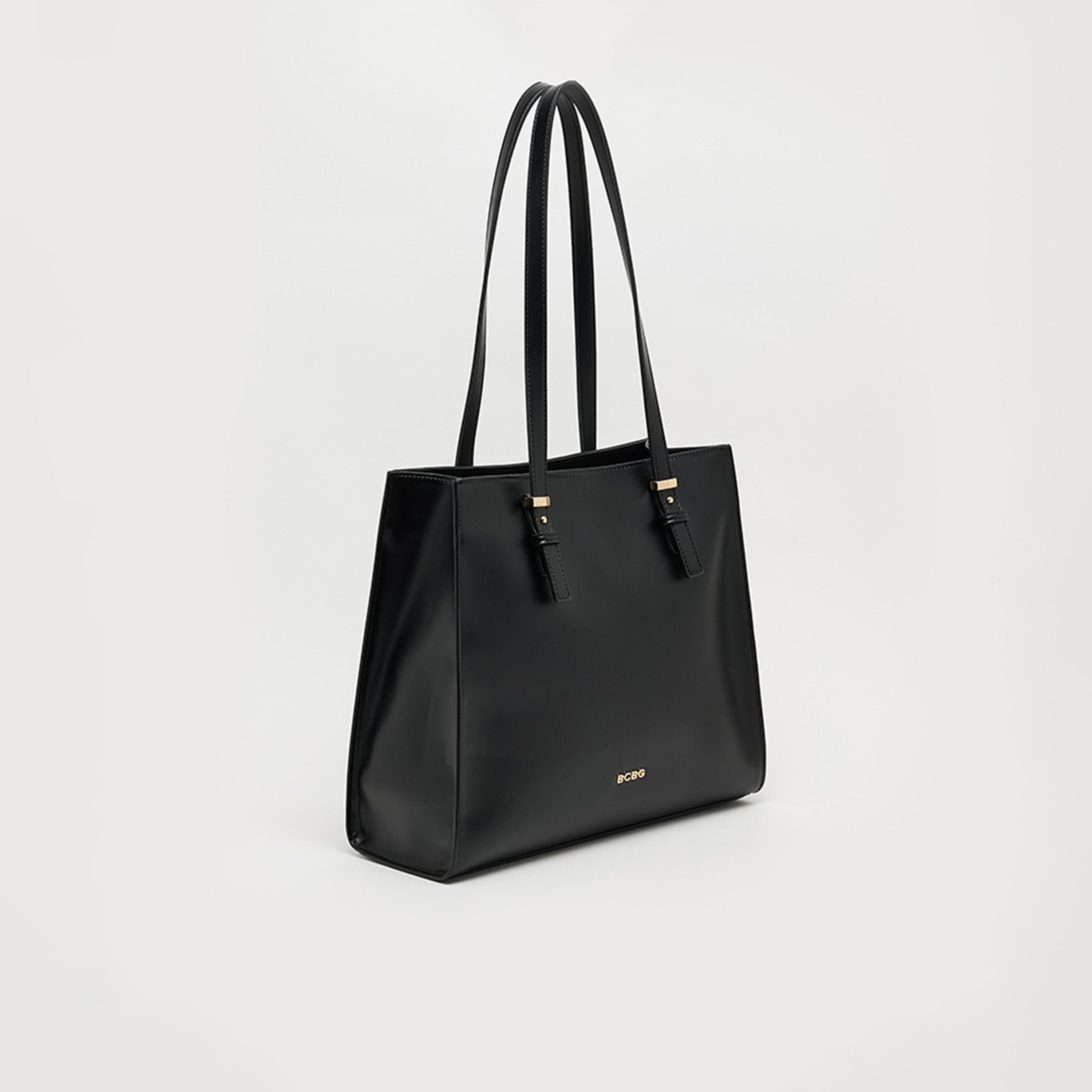 بي سي بي جي - شنطة كتف عادية بمقبض علوي وسحاب إغلاق | 35 × 30 × 13 سم-women-bagsandwallets-handbags-image-1