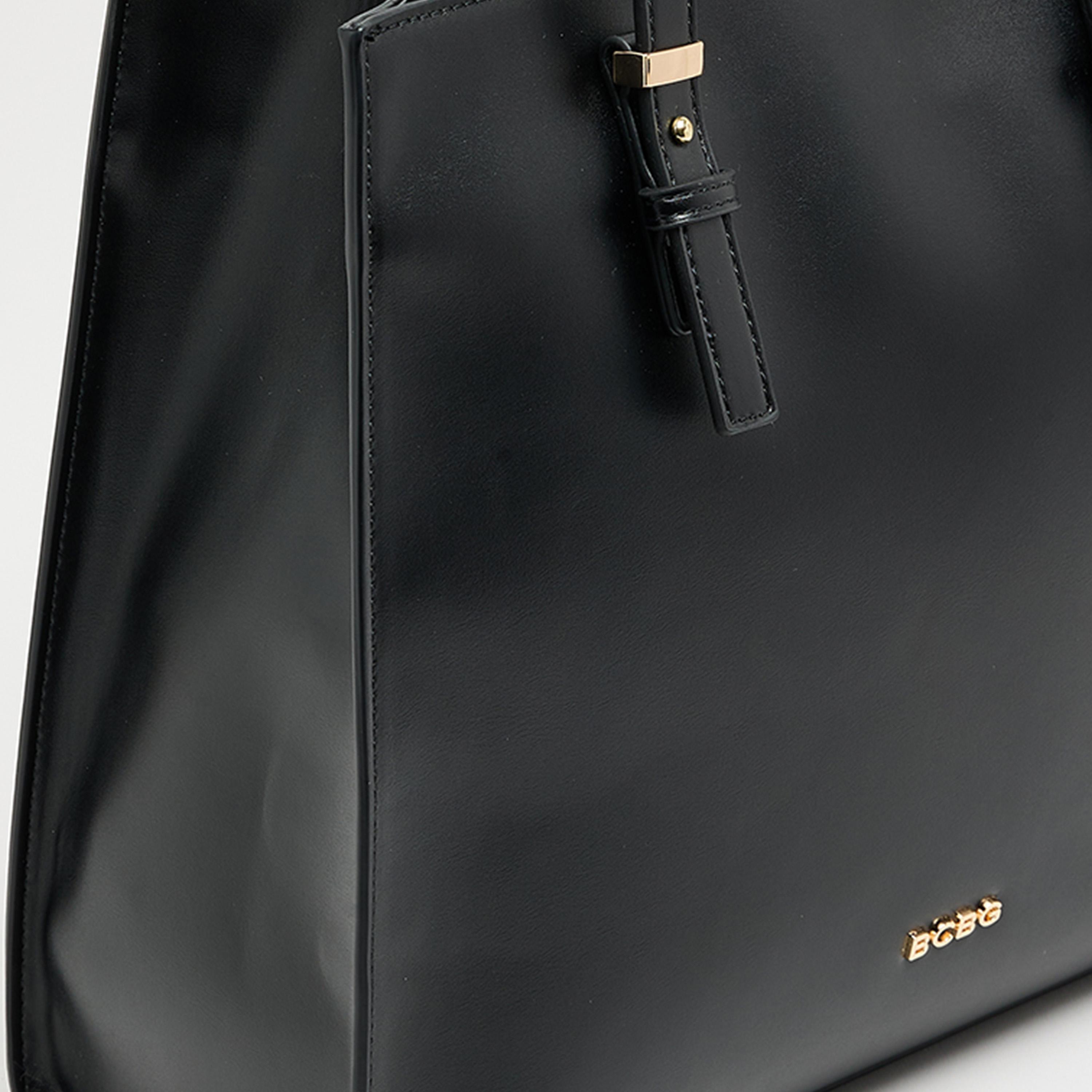 بي سي بي جي - شنطة كتف عادية بمقبض علوي وسحاب إغلاق | 35 × 30 × 13 سم-women-bagsandwallets-handbags-image-7
