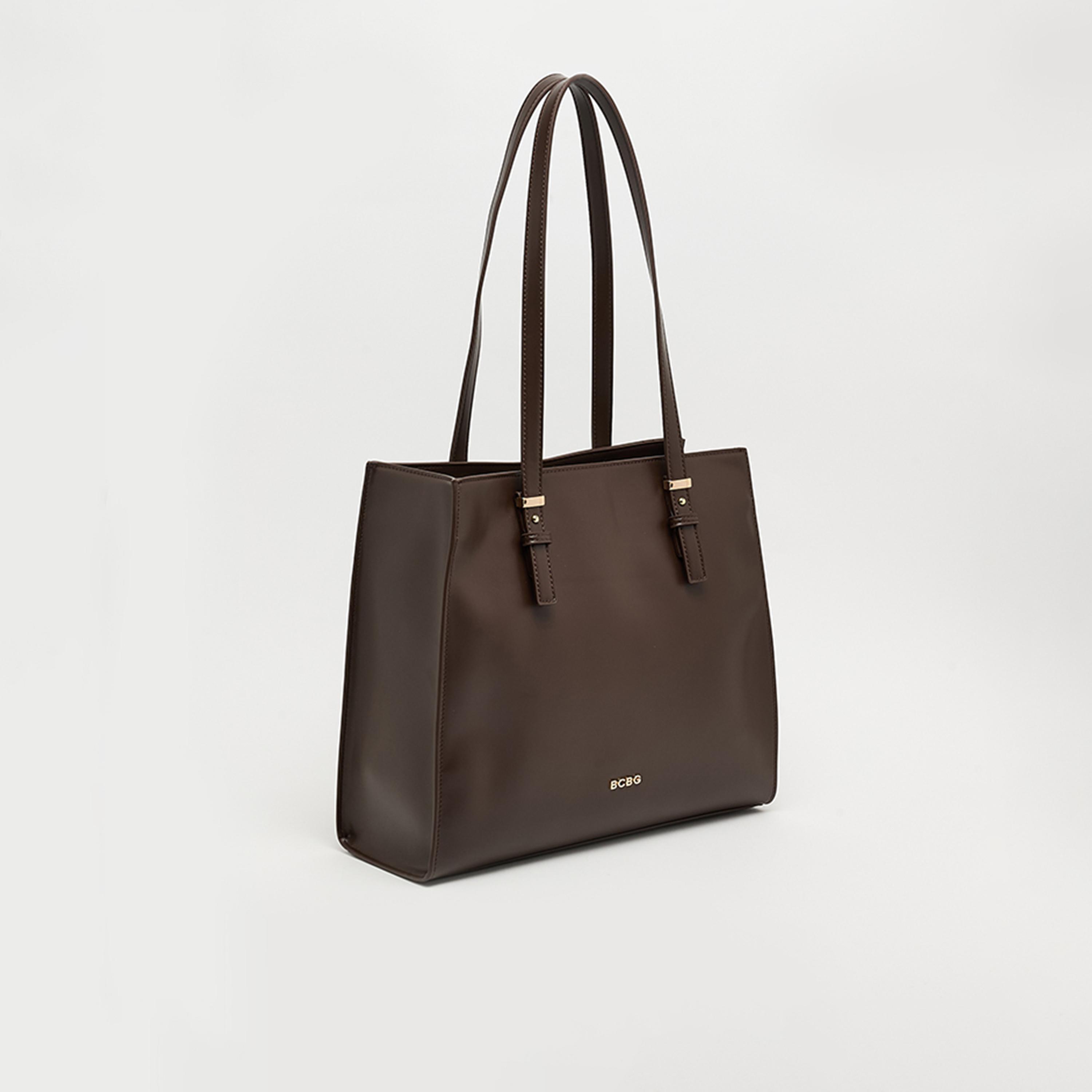 بي سي بي جي - شنطة كتف عادية بمقبض علوي وسحاب إغلاق | 35 × 30 × 13 سم-women-bagsandwallets-handbags-image-1