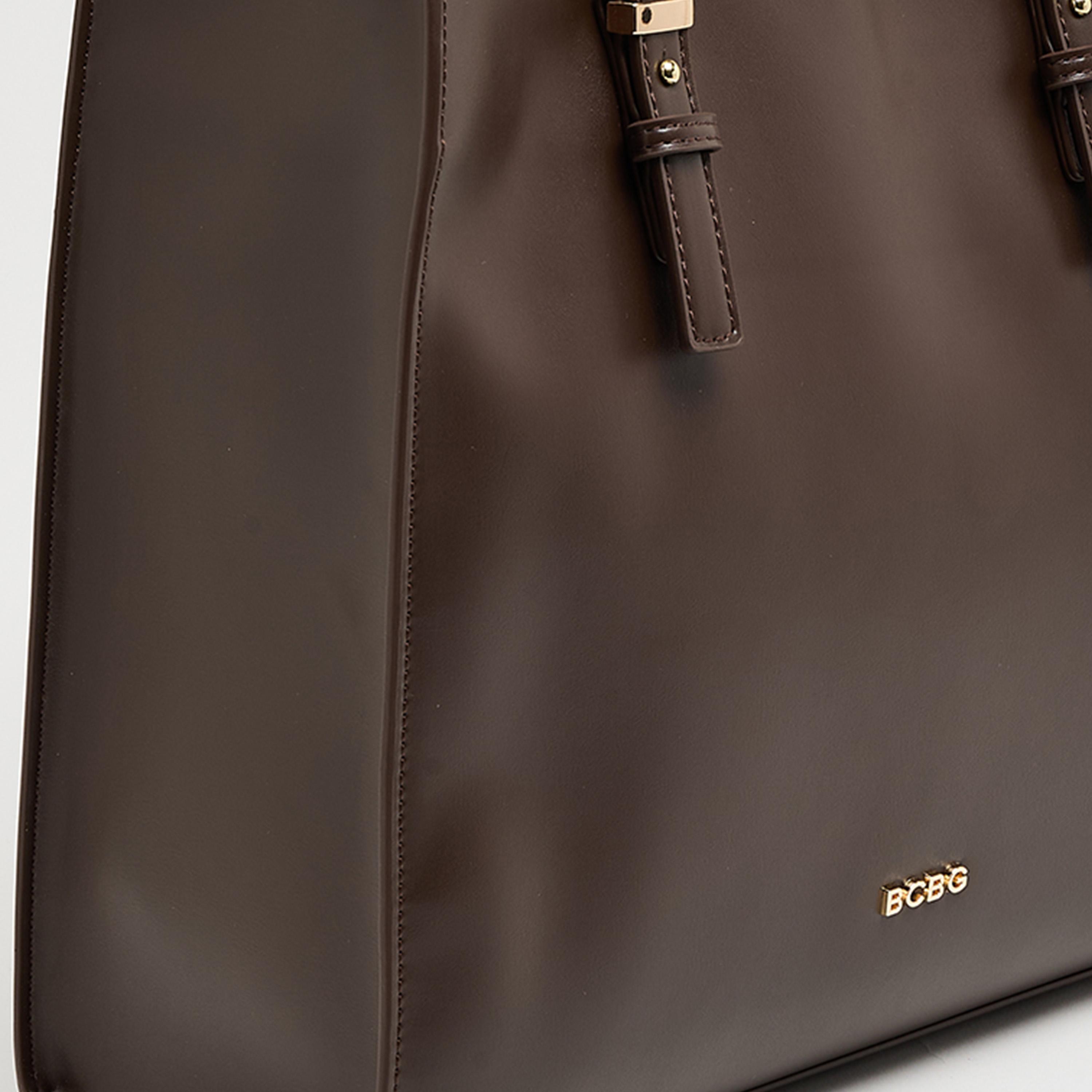 بي سي بي جي - شنطة كتف عادية بمقبض علوي وسحاب إغلاق | 35 × 30 × 13 سم-women-bagsandwallets-handbags-image-7