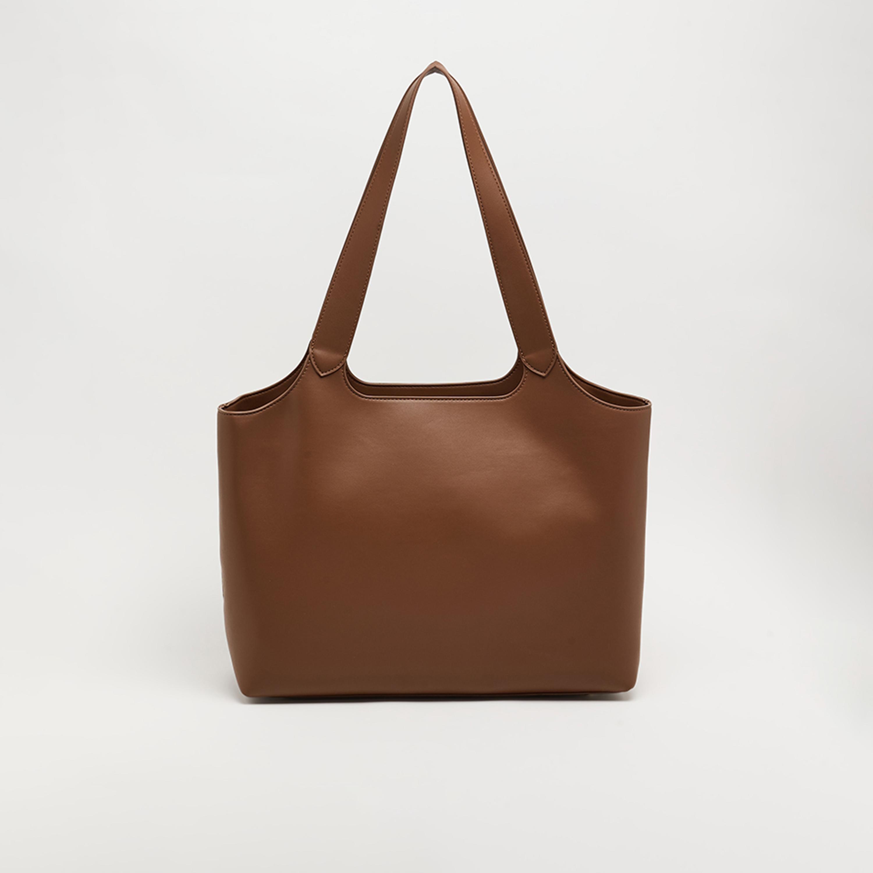 بي سي بي جي - شنطة كتف عادية بمقبض علوي وإغلاق بسحاب | 45 × 30 × 19 سم-women-bagsandwallets-handbags-image-2