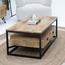 طاولة قهوة خشب - آرت آند كرافت-furniture-livingroom-coffeetables-image-9