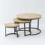 Art and Craft Mangoedge 3-Piece Wooden Top Coffee Table Set-furniture-livingroom-coffeetables-image-5
