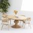 طقم سفرة بسطح خشبي لـ4 مقاعد فيرونا - آرت أند كرافت-furniture-diningroom-diningtables-image-5