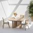 طاولة طعام لـ 4 مقاعد بسطح خشبي - آرت آند كرافت كانوفيا-furniture-diningroom-diningtables-image-2