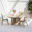 طاولة طعام لـ 4 مقاعد بسطح خشبي - آرت آند كرافت كانوفيا-furniture-diningroom-diningtables-image-1