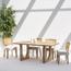 طاولة طعام لـ 6 مقاعد بسطح خشبي - آرت آند كرافت لوين-furniture-diningroom-diningtables-image-1