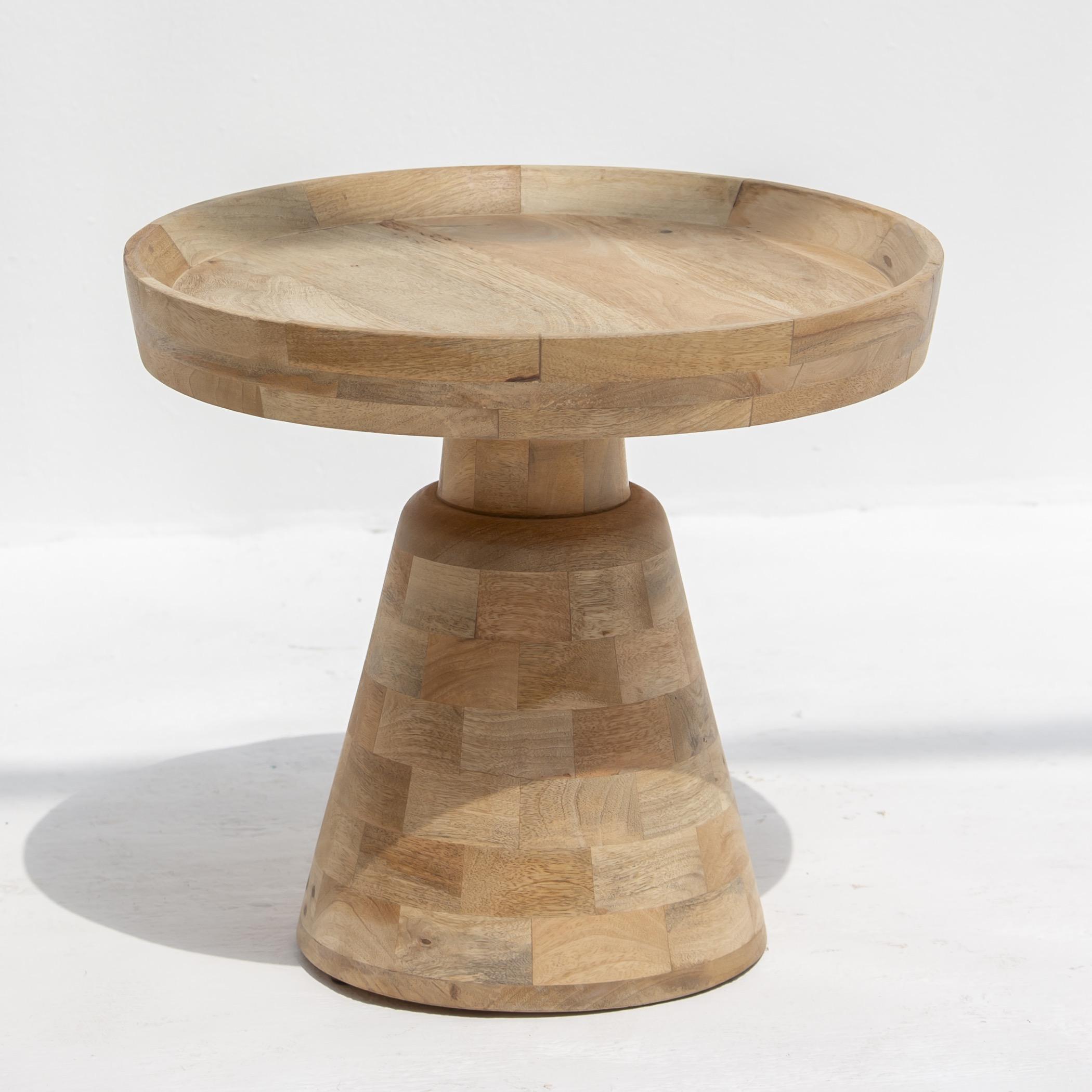 Art and Craft Aurevo Wooden Top Side Table