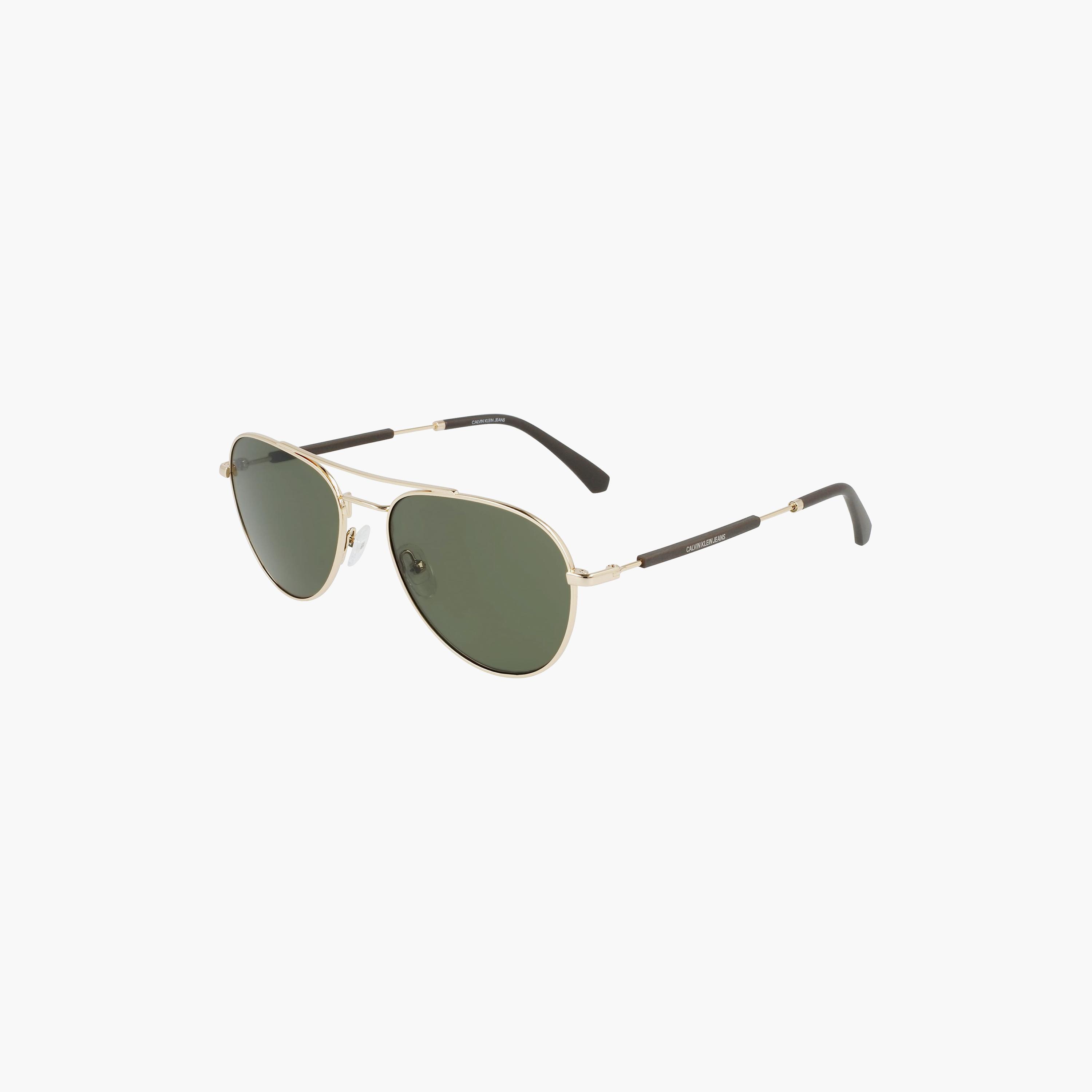 Calvin Klein Jeans Unisex Aviator Mirror Grey Sunglasses | CKJ20109SN.717-men-sunglasses-image-1