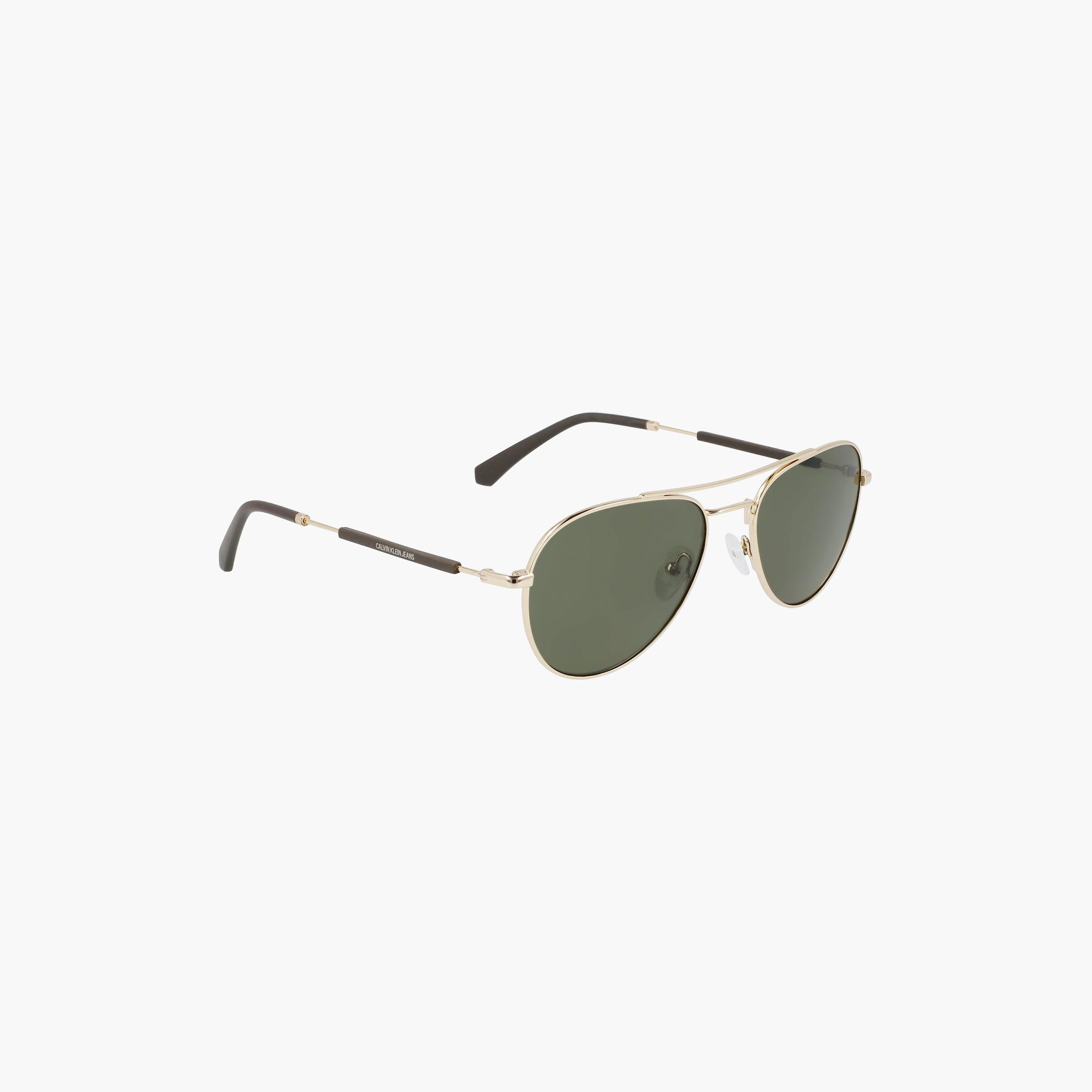 Calvin Klein Jeans Unisex Aviator Mirror Grey Sunglasses | CKJ20109SN.717-men-sunglasses-image-2