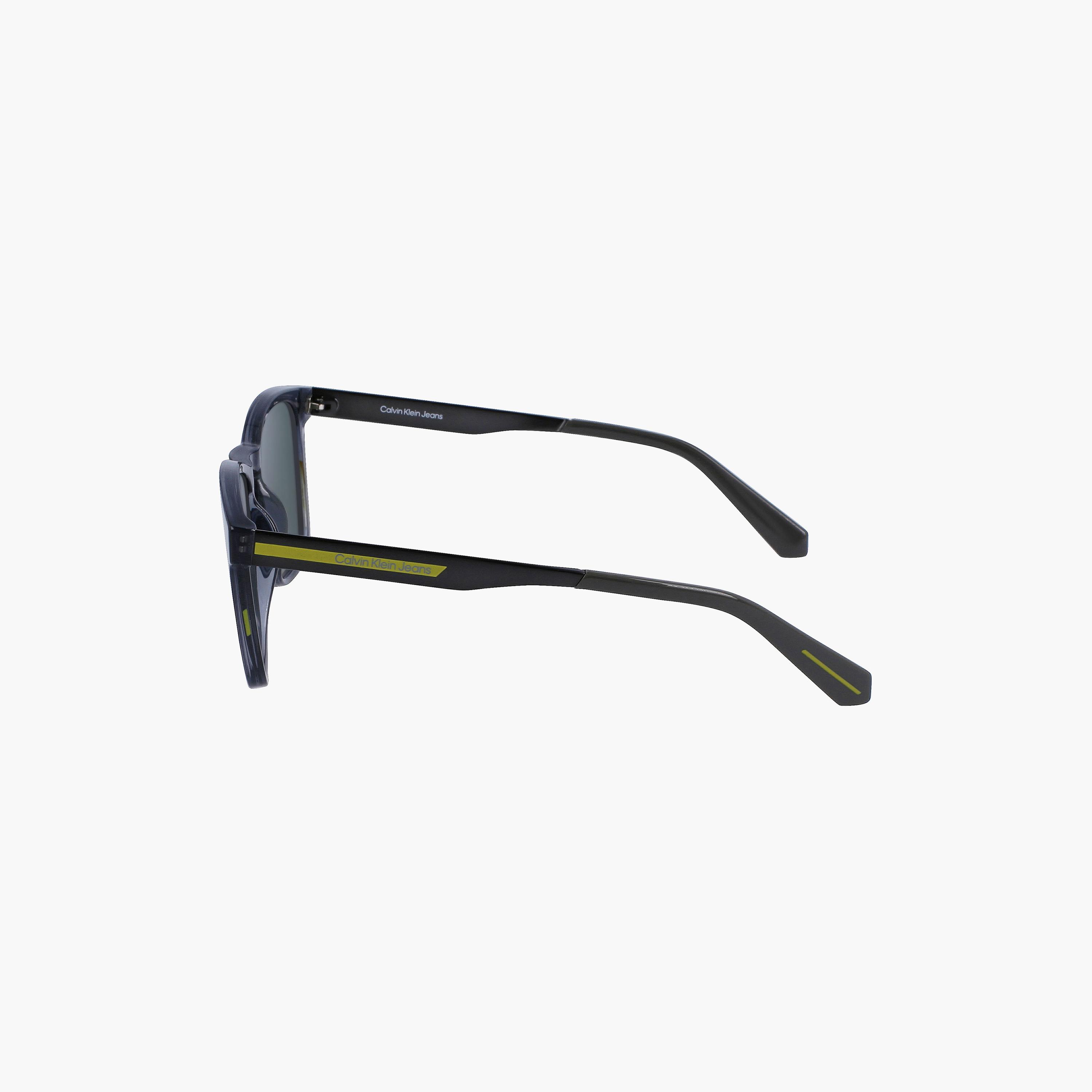 Calvin Klein Jeans Men Square Mirror Grey Sunglasses | CKJ22642SN.050-men-sunglasses-image-4