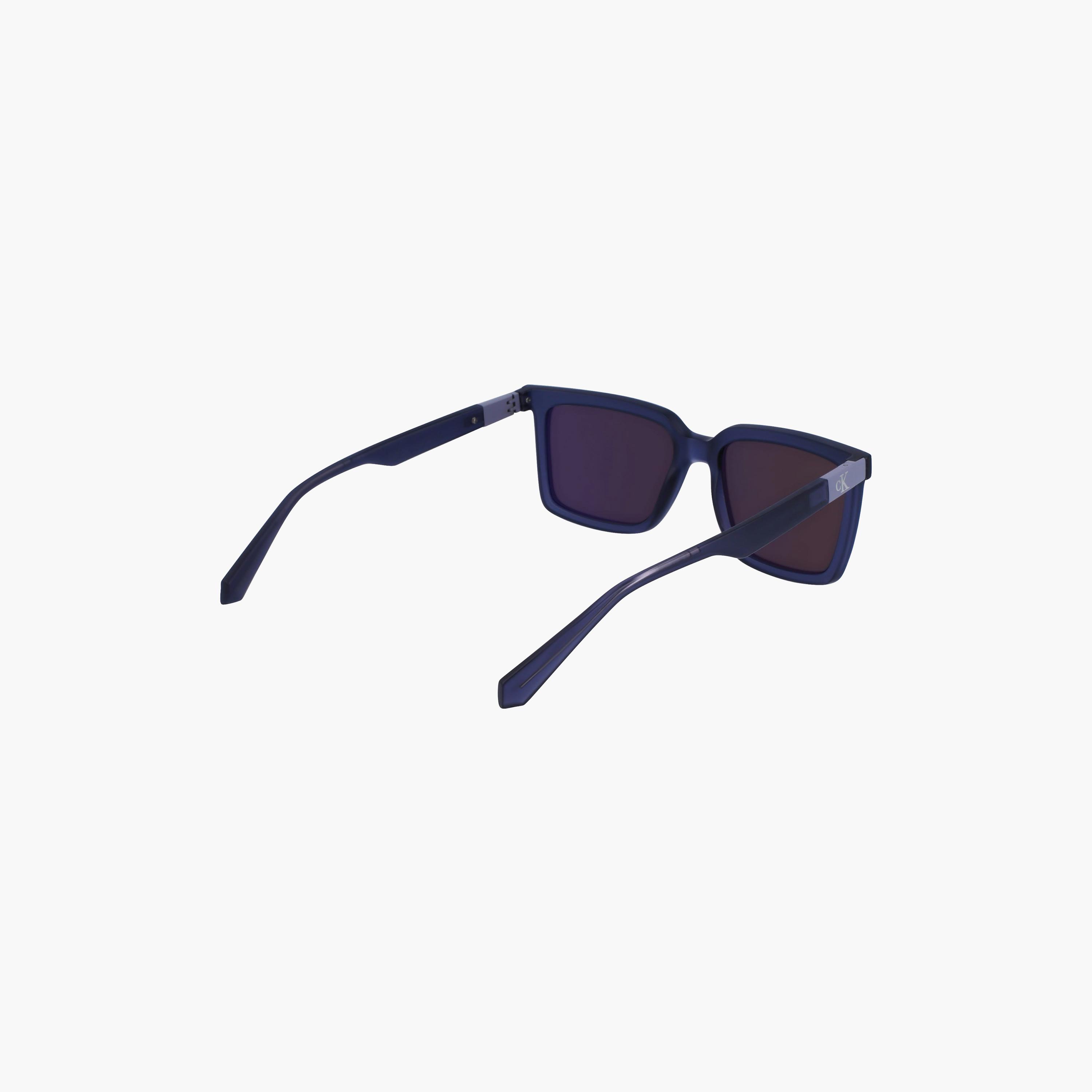 Calvin Klein Jeans Unisex Square Mirror Blue Sunglasses | CKJ23659S.050-men-sunglasses-image-3