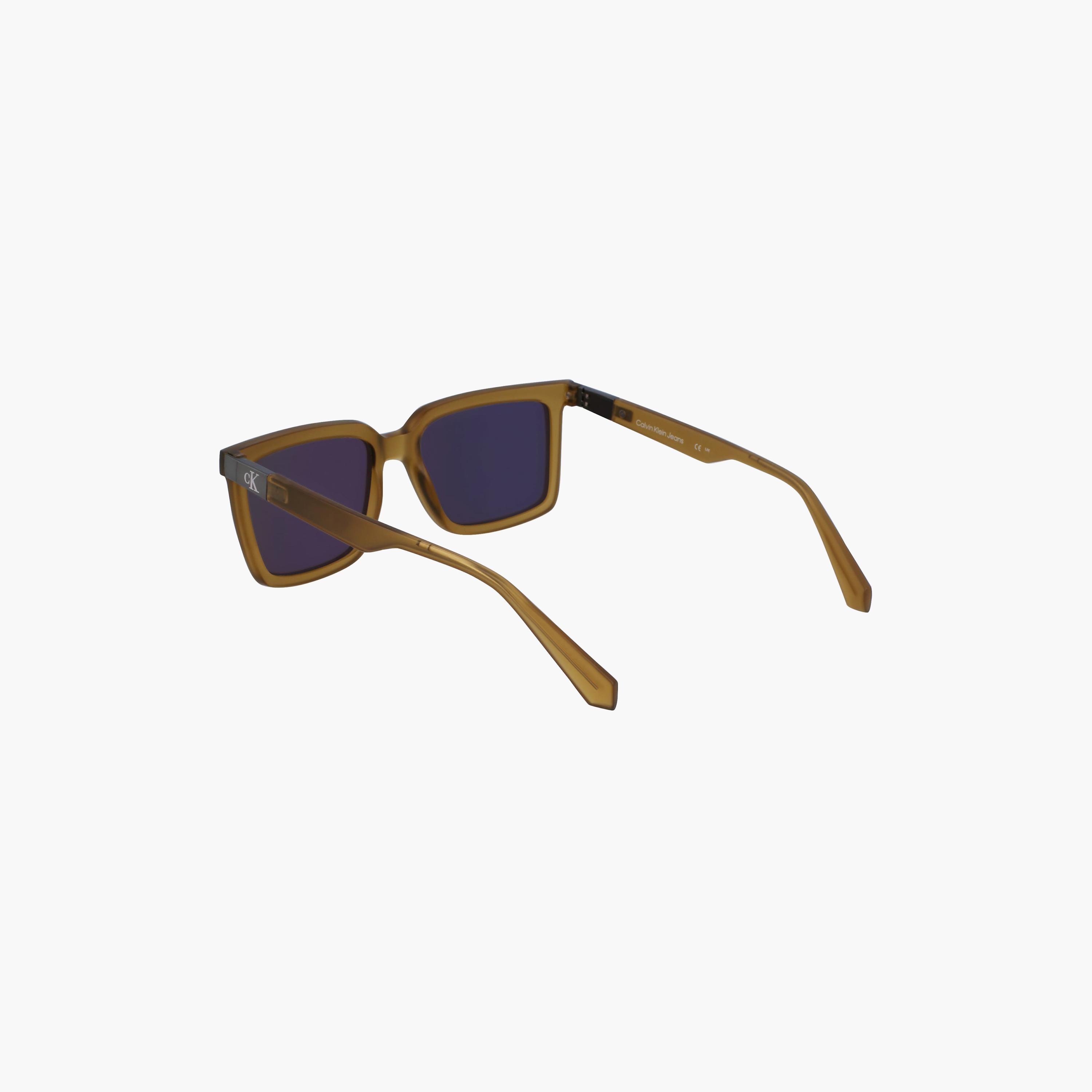 Calvin Klein Jeans Unisex Square Mirror Blue Sunglasses | CKJ23659S.309-men-sunglasses-image-2