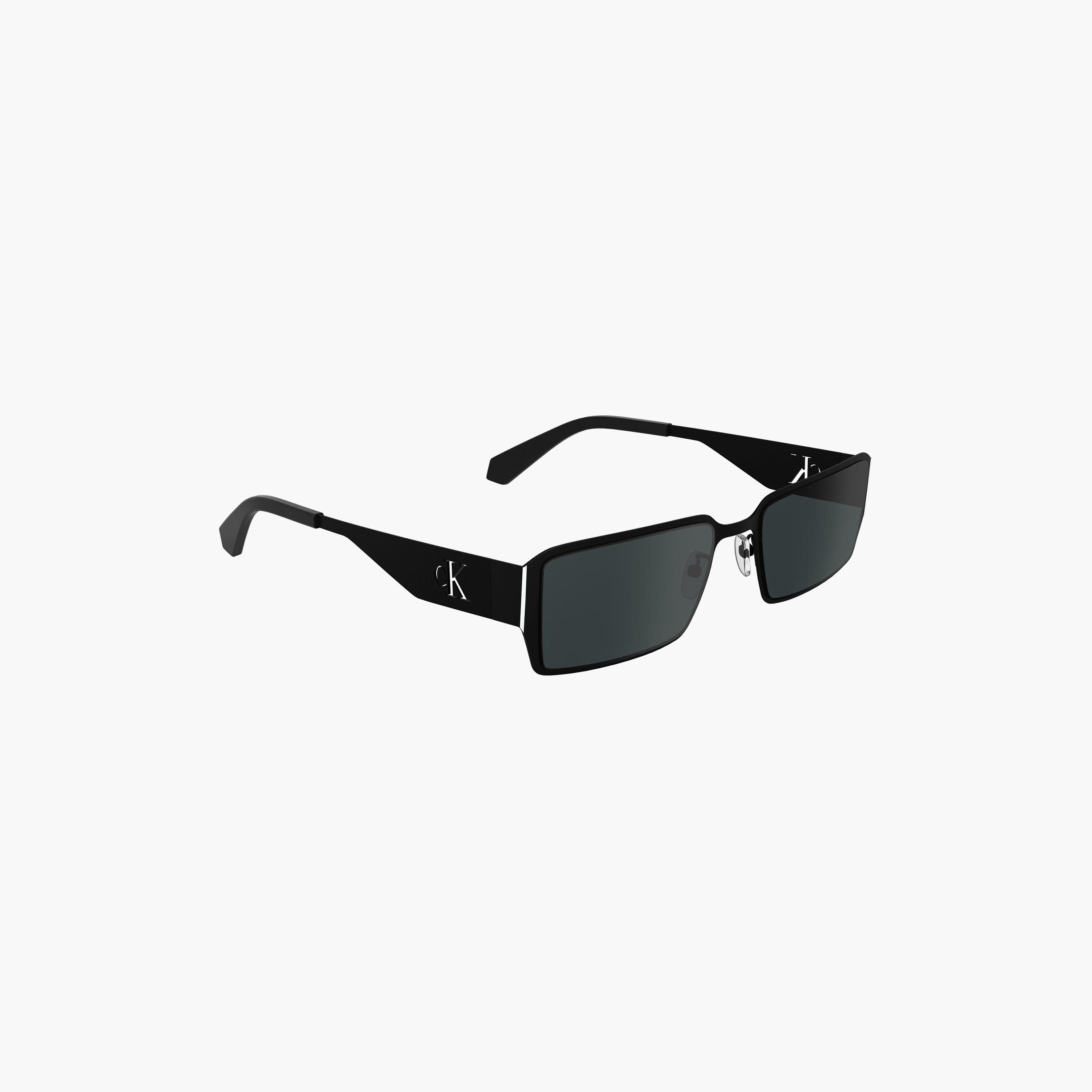 Calvin Klein Jeans Unisex Rectangle Mirror Grey Sunglasses | CKJ24206S.001-men-sunglasses-image-5