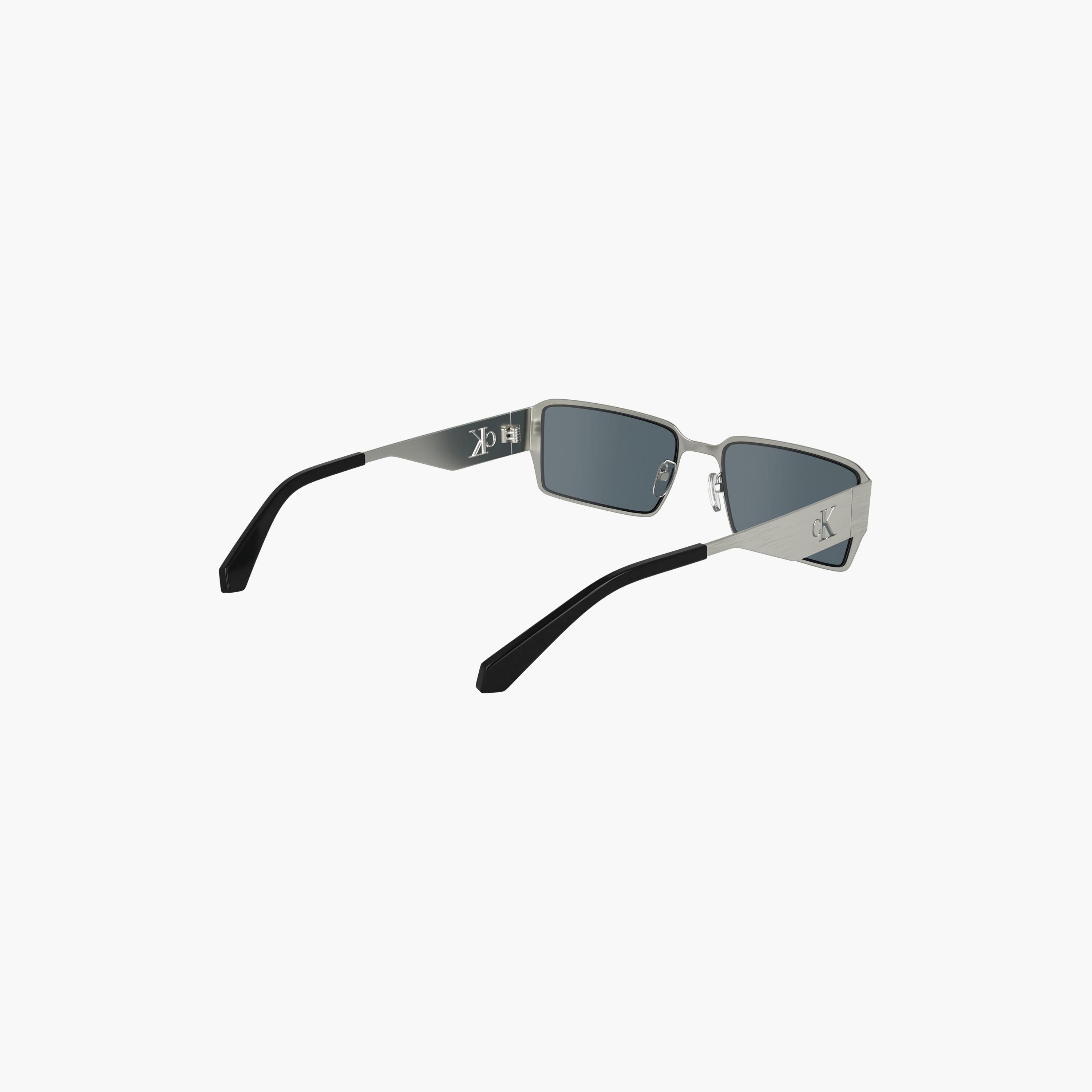 Calvin Klein Jeans Unisex Rectangle Mirror Blue Sunglasses | CKJ24206S.044-men-sunglasses-image-4