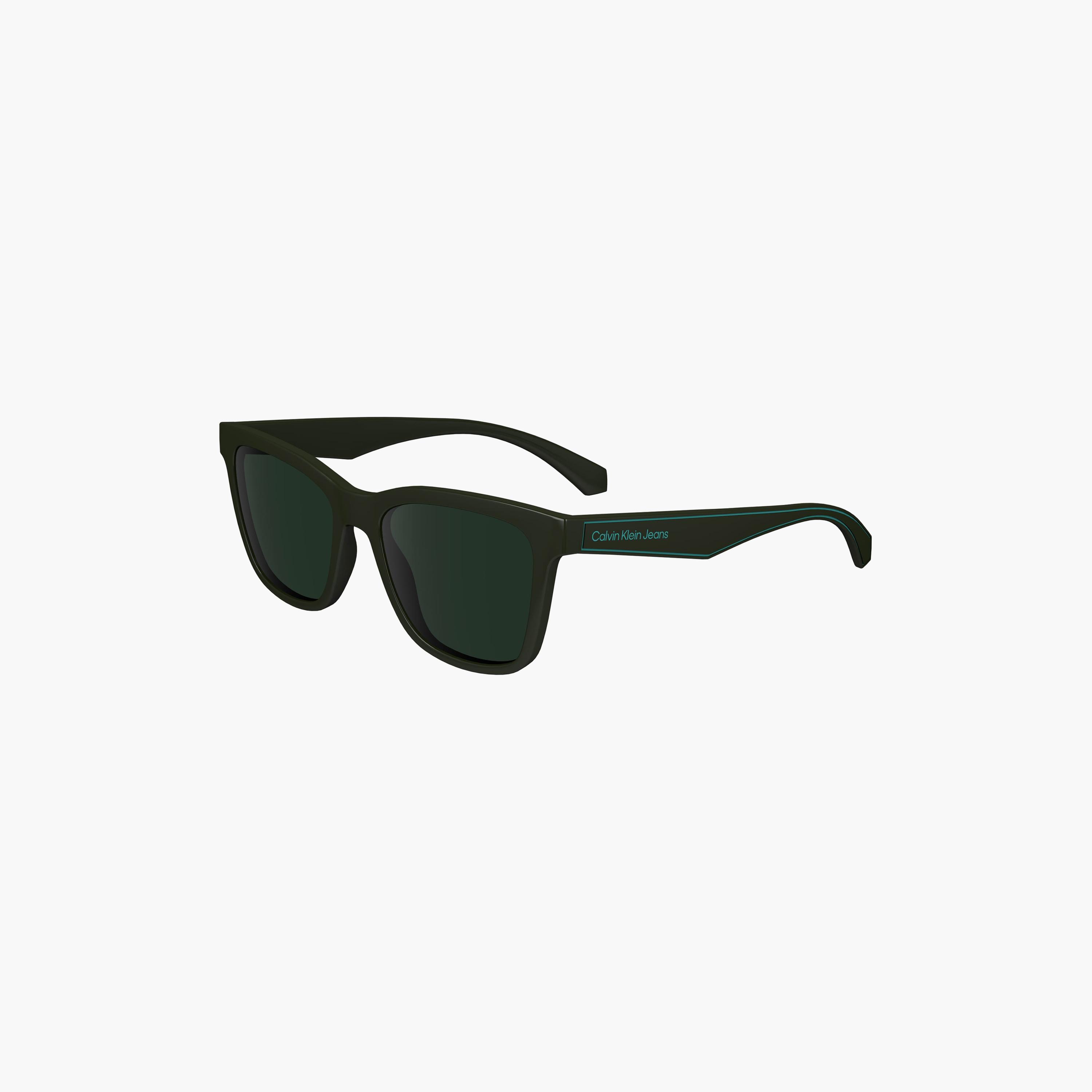 Calvin Klein Jeans Men Square Mirror Green Sunglasses | CKJ24301S.309-men-sunglasses-image-1