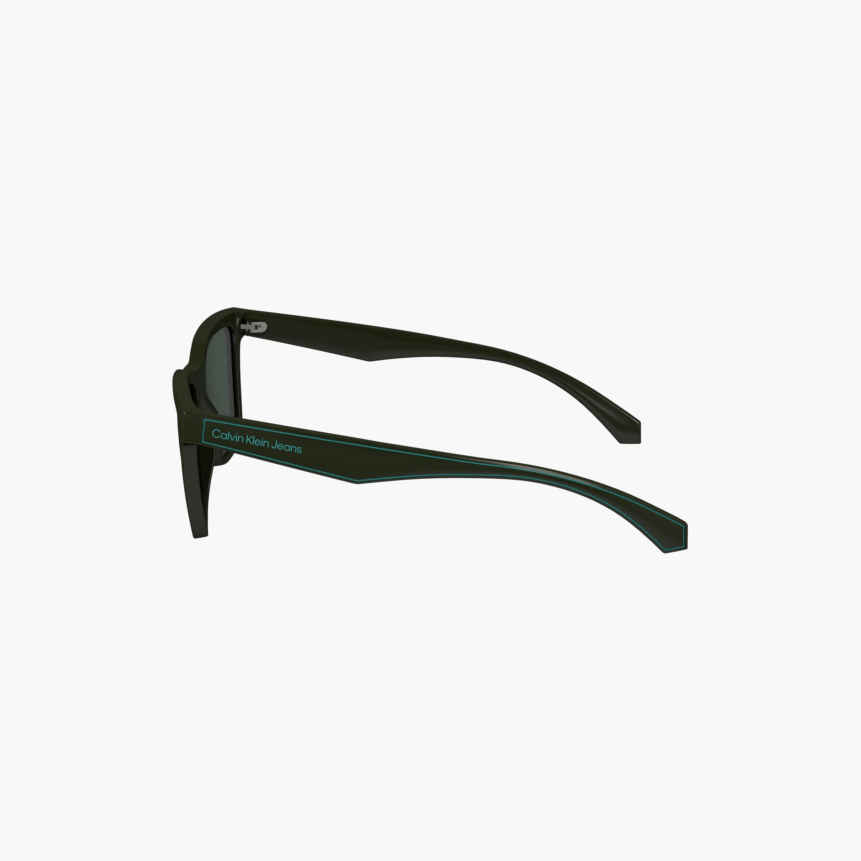 Calvin Klein Jeans Men Square Mirror Green Sunglasses | CKJ24301S.309-men-sunglasses-image-4
