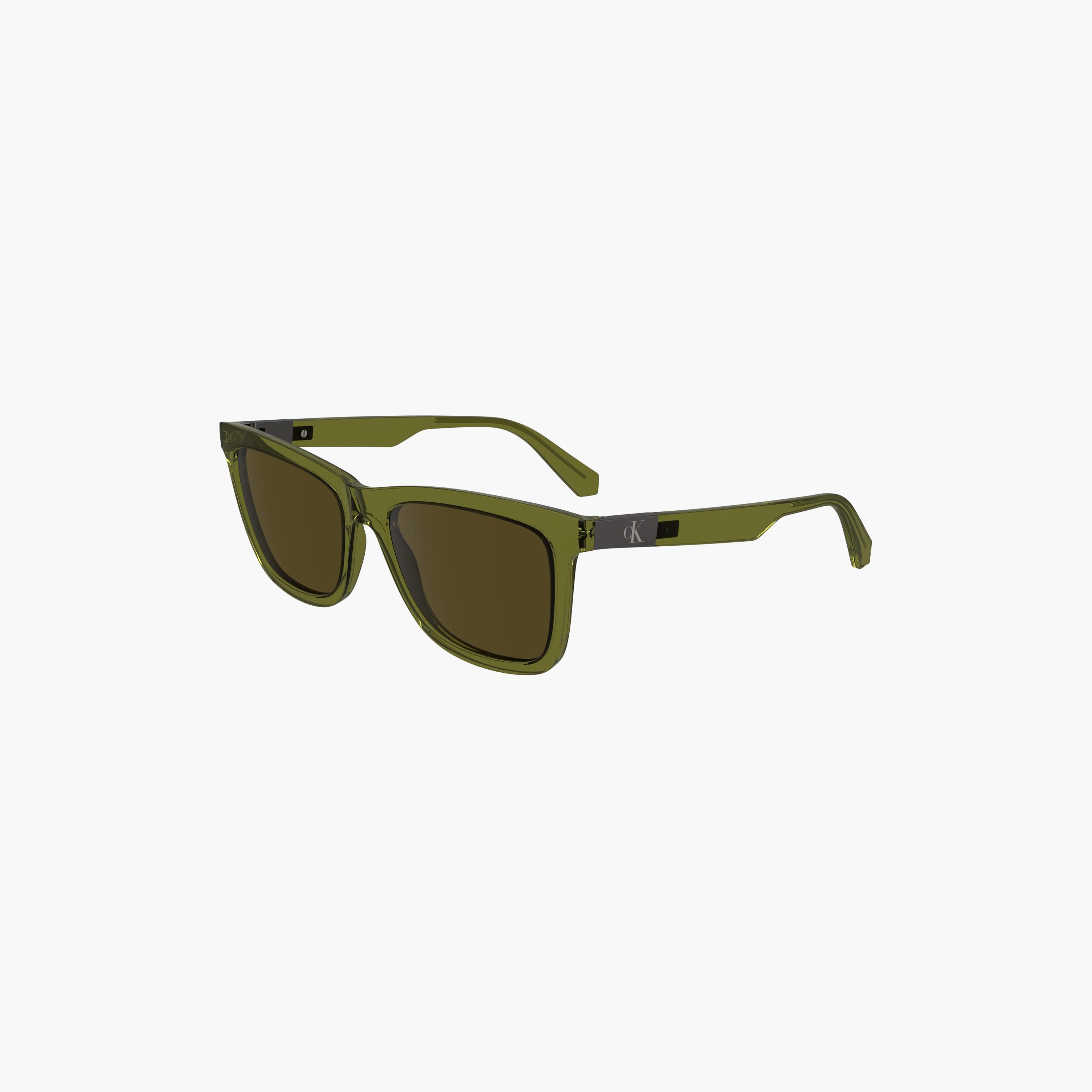 Calvin Klein Jeans Unisex Square Mirror Green Sunglasses | CKJ24601S.309-men-sunglasses-image-1