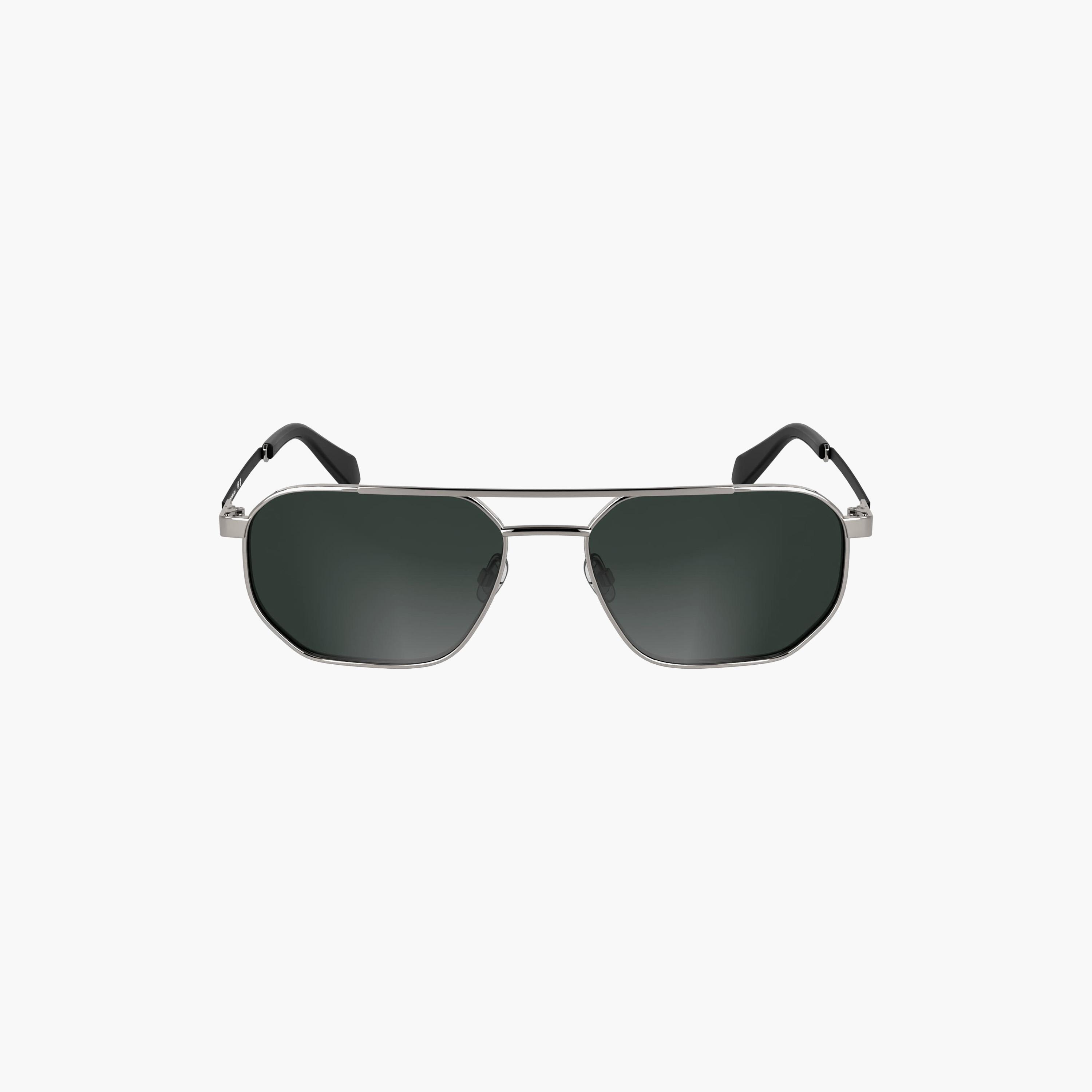 نظارات شمسية كالفن كلاين جينز للجنسين بتصميم طيار رمادي عاكس | CKJ25202S.016-men-sunglasses-image-7