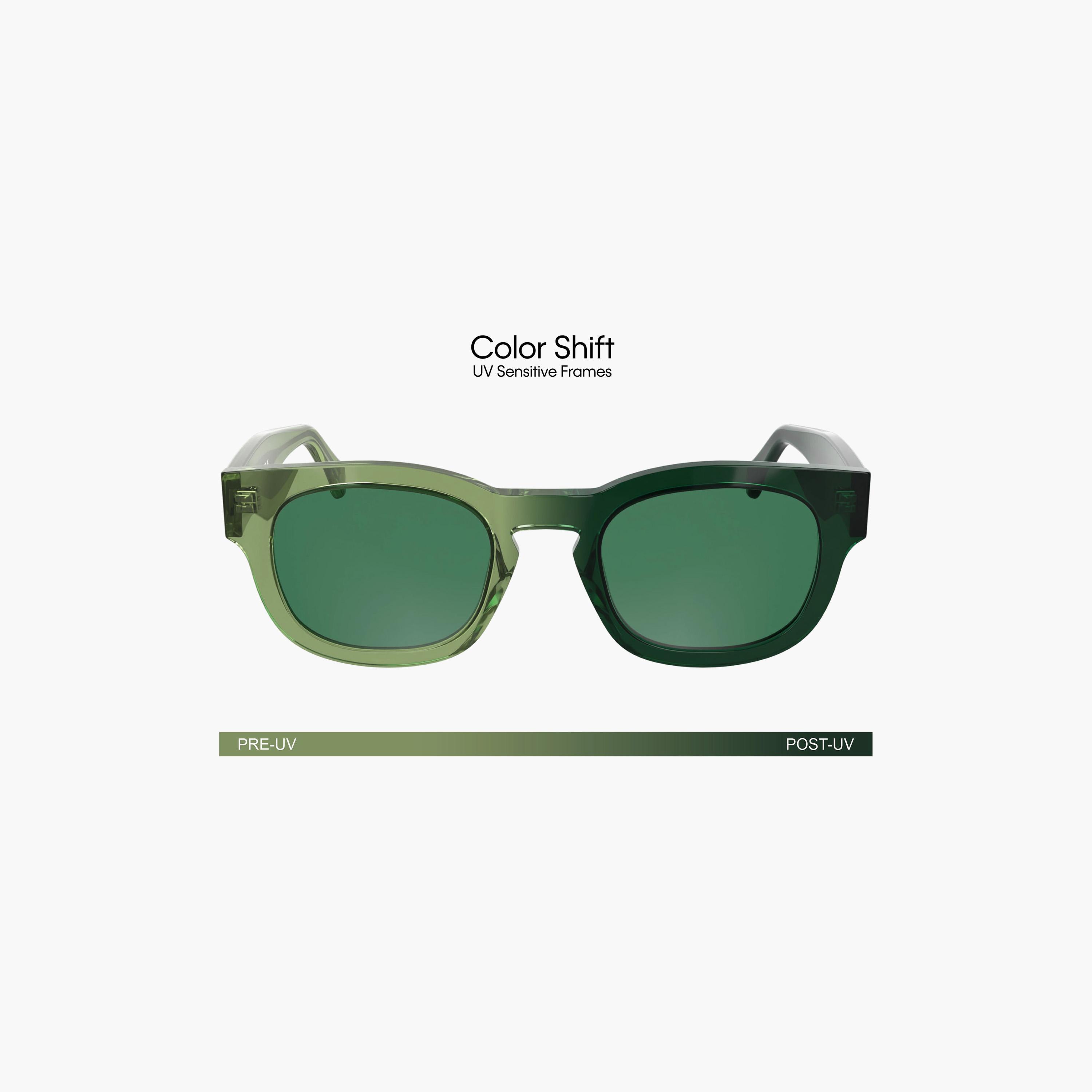 نظارات شمسية دائرية عاكسة خضراء من كالفن كلاين جينز للجنسين | CKJ25601S0.305-men-sunglasses-image-7