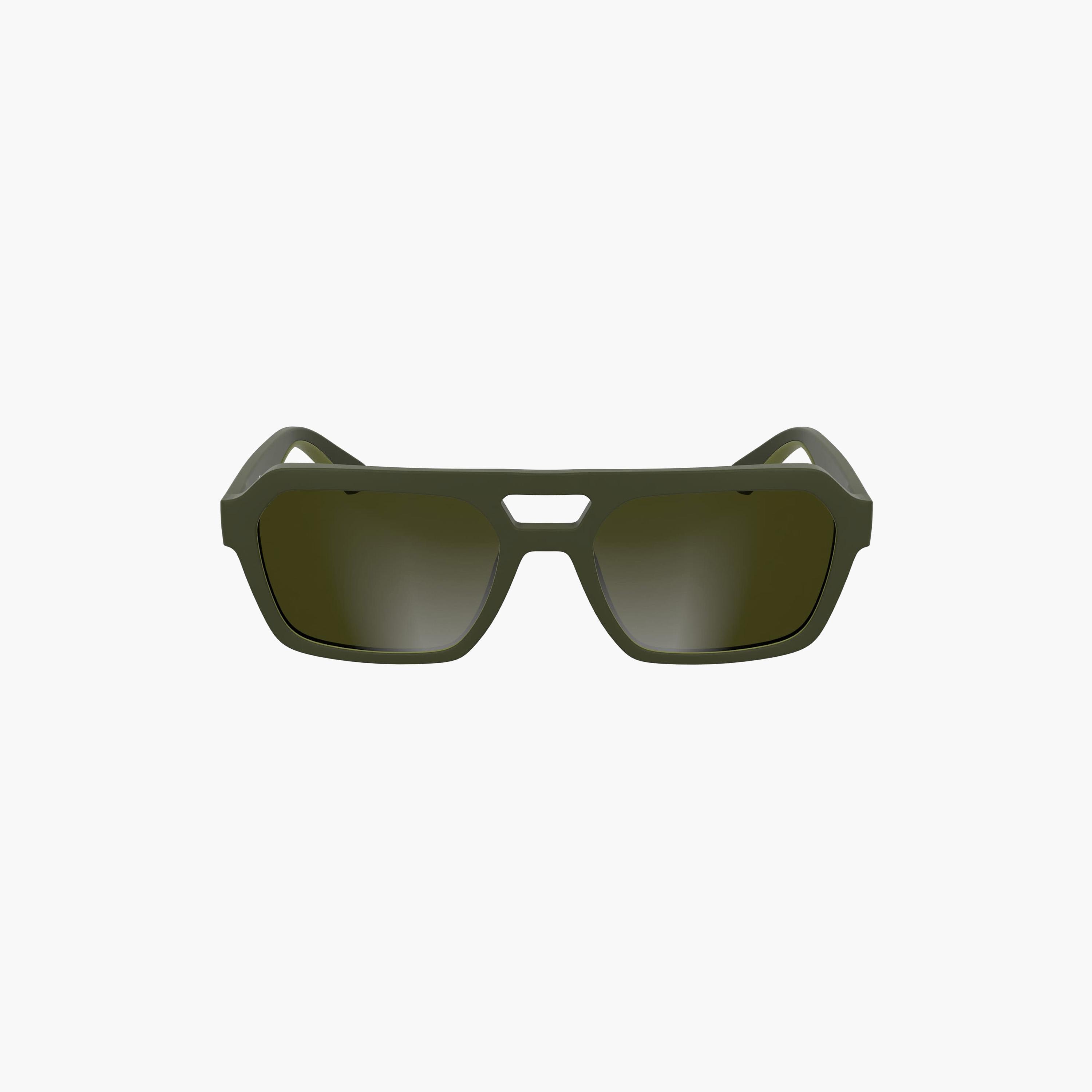 نظارات شمسية رجالية من كالفن كلاين جينز بتصميم طيار، لون أخضر عاكس | CKJ25603S.309-men-sunglasses-image-6
