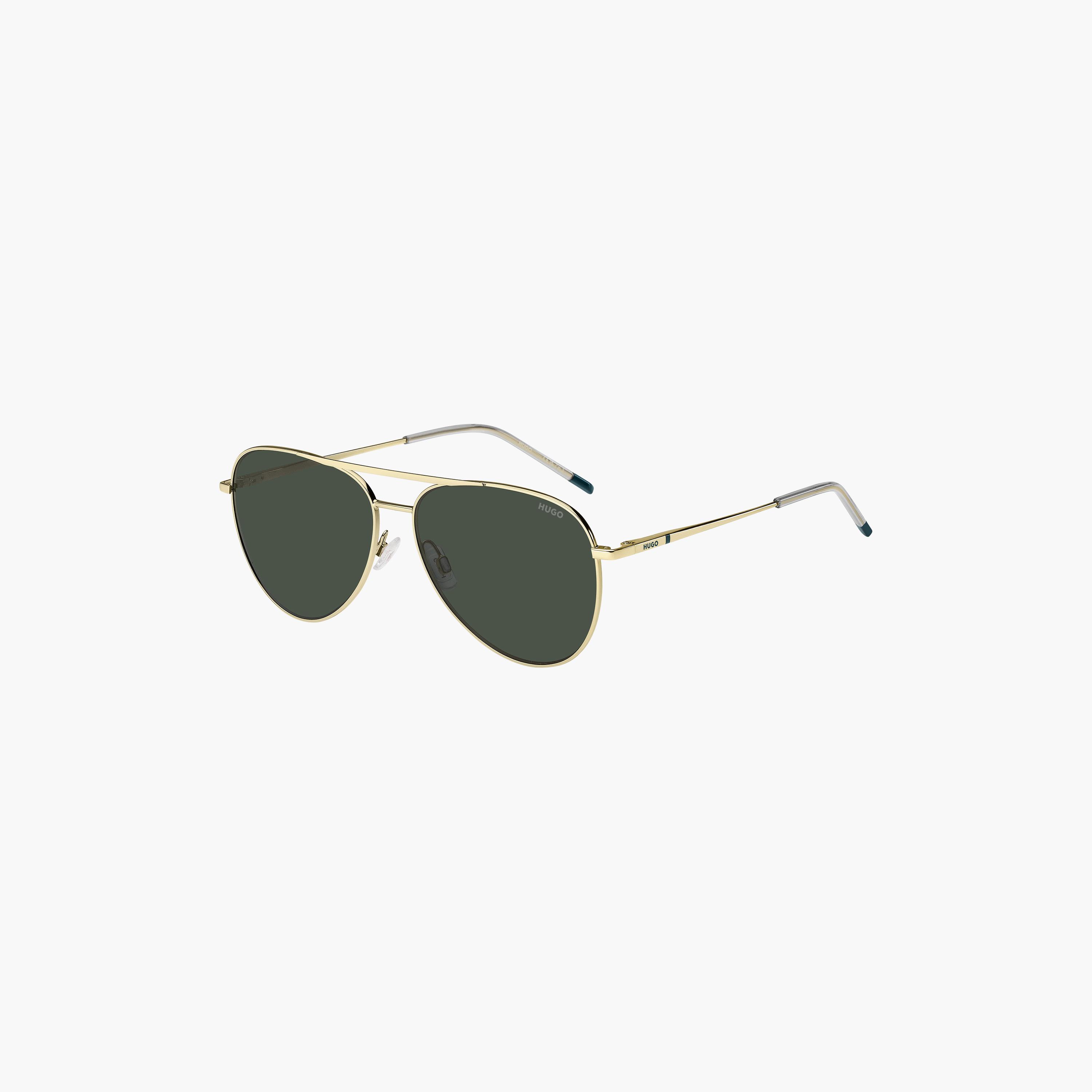 HUGO Men Aviator Mirror Green Sunglasses | HG-1318/S-J5G-men-sunglasses-image-1