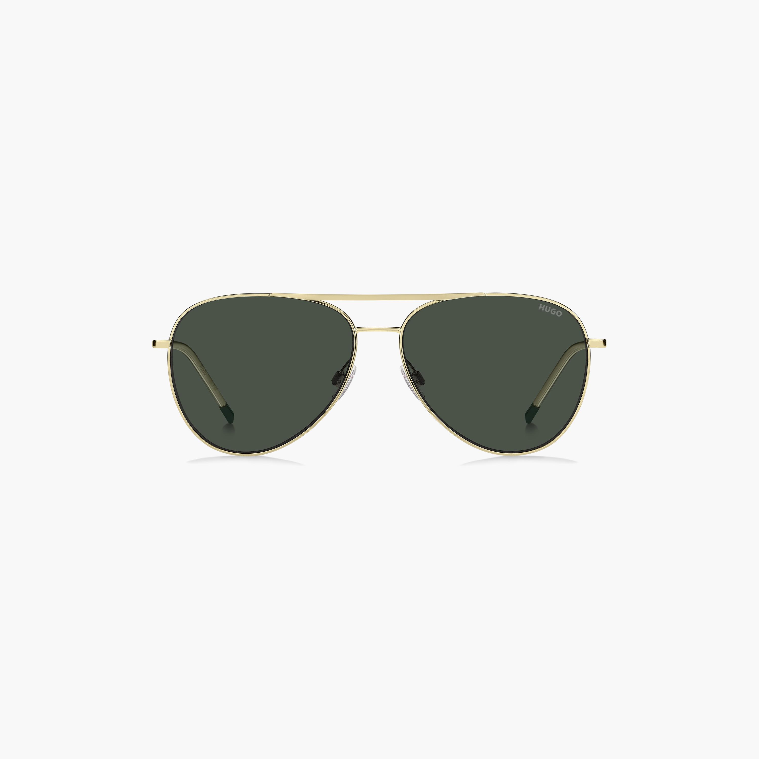 HUGO Men Aviator Mirror Green Sunglasses | HG-1318/S-J5G-men-sunglasses-image-3