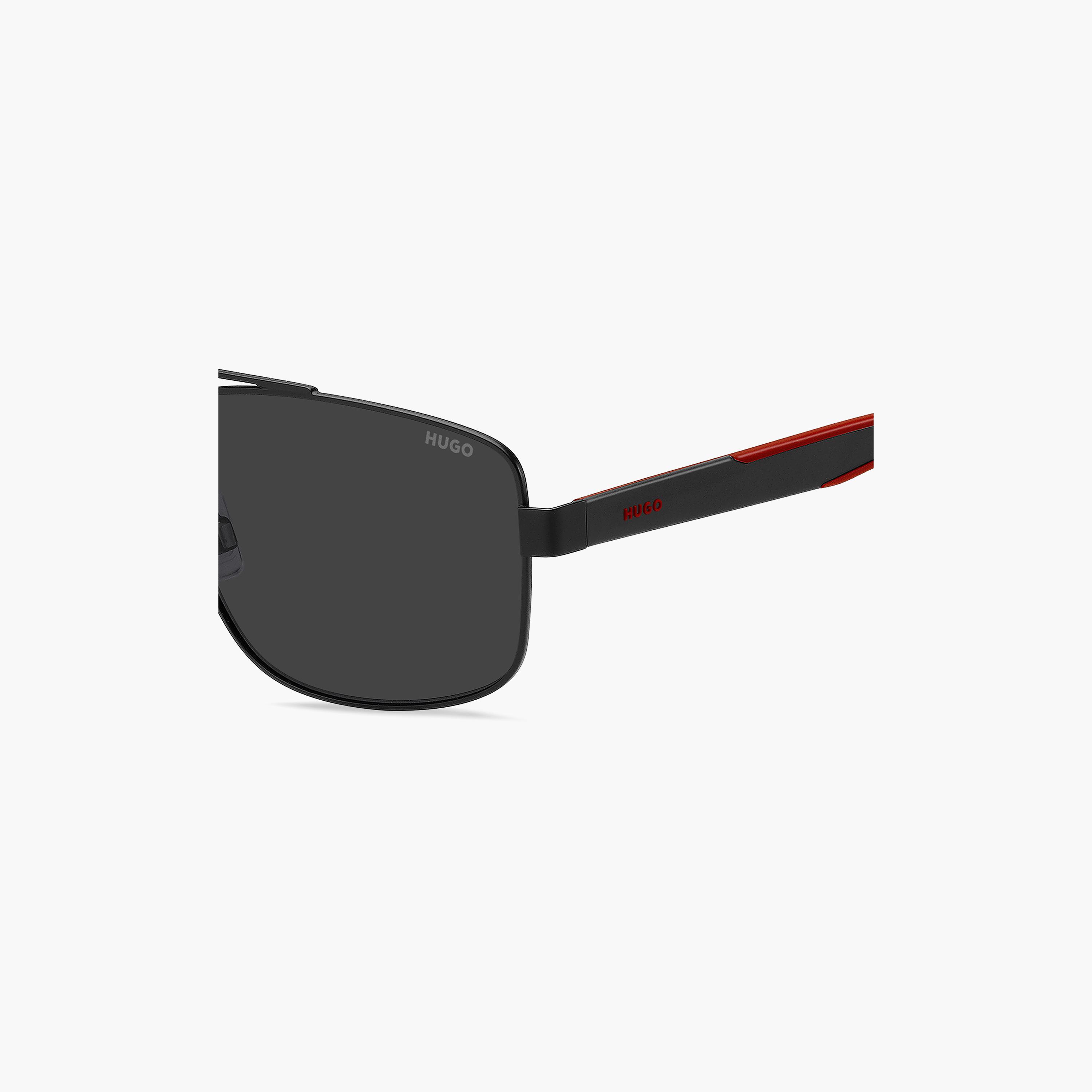 HUGO Men Aviator Mirror Grey Sunglasses | HG-1338/S-003-men-sunglasses-image-4