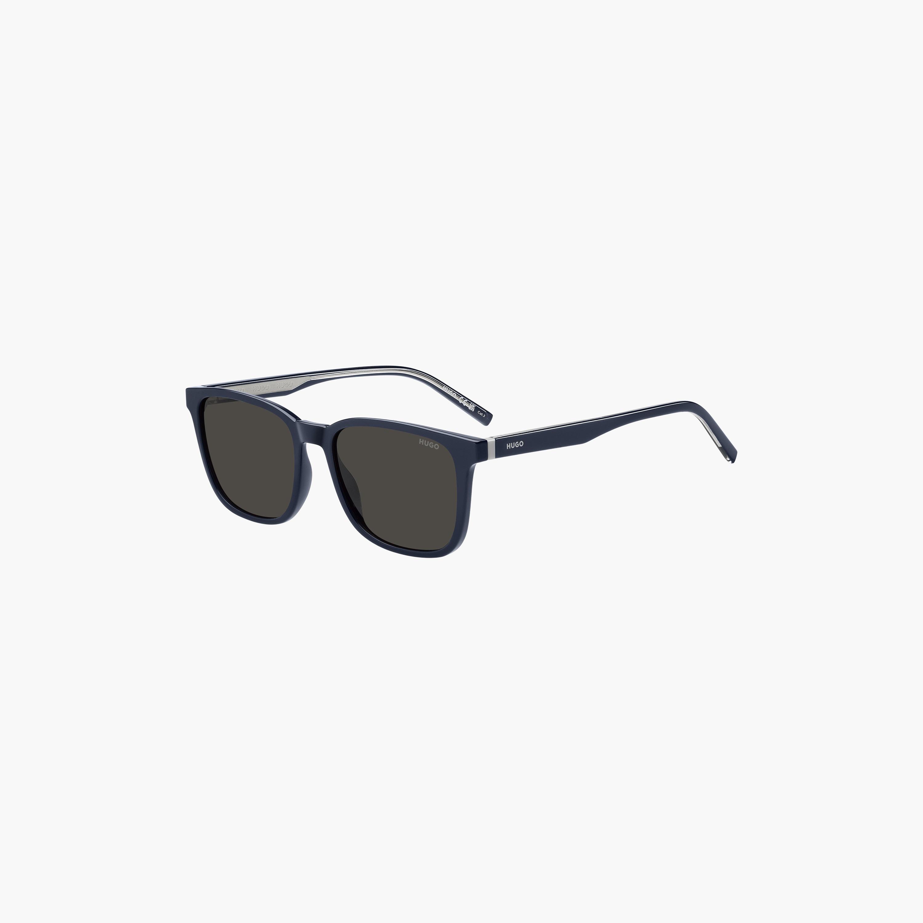 HUGO Men Square Mirror Grey Sunglasses | HG-1356/S-PJP-men-sunglasses-image-1