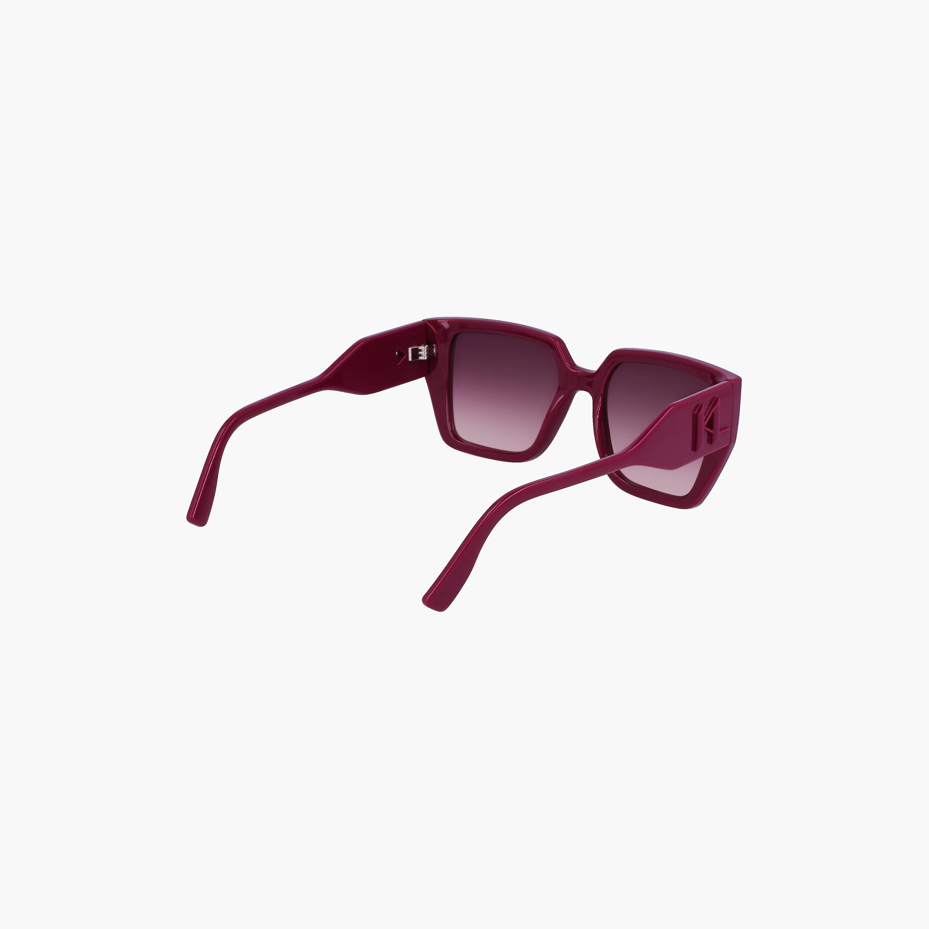 نظارات شمسية مربعة وردية اللون من كارل لاغرفيلد للنساء | KL6098S.501-women-sunglasses-image-3