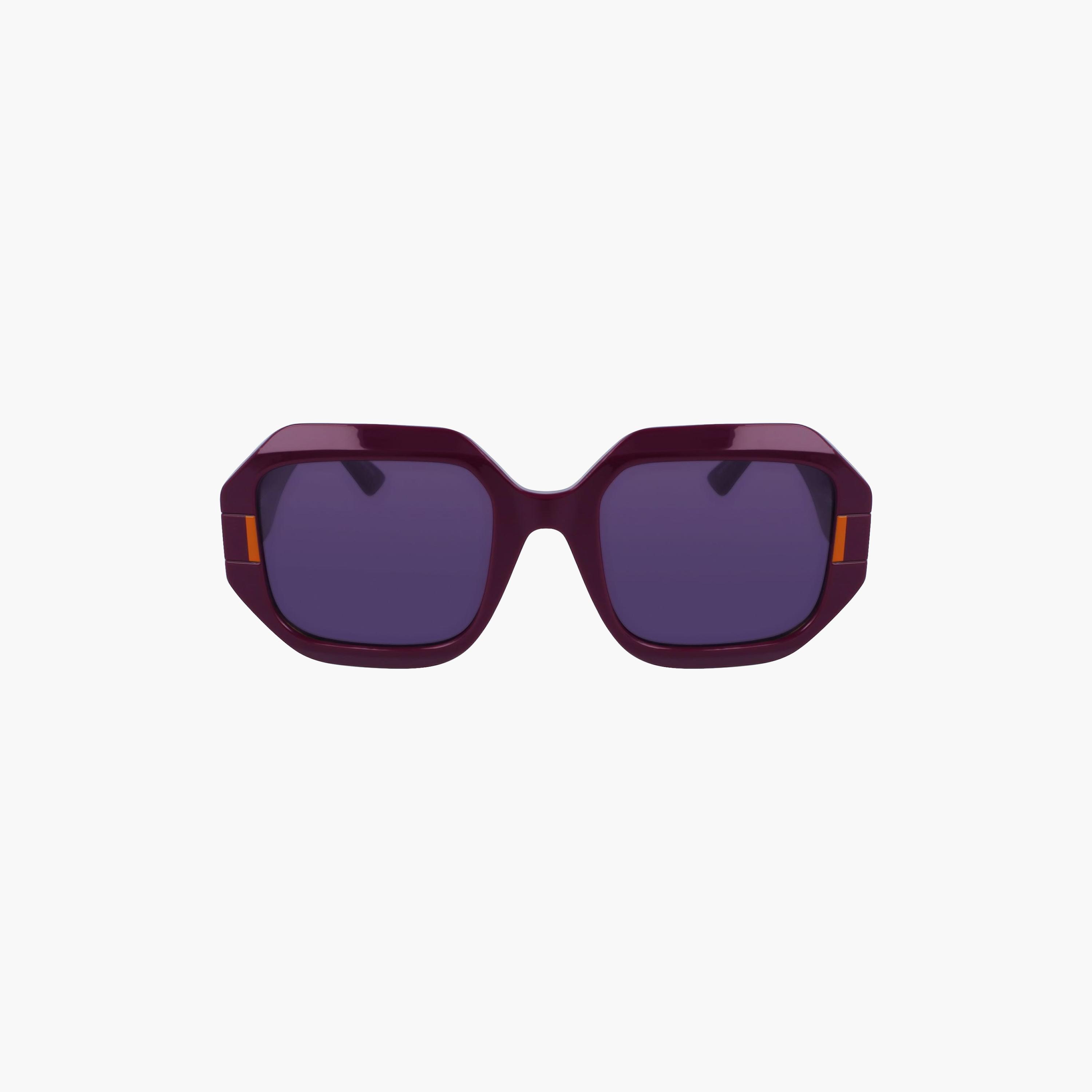 نظارات شمسية نسائية مربعة عاكسة من كارل لاغرفيلد باللون البنفسجي | KL6124S.541-women-sunglasses-image-7