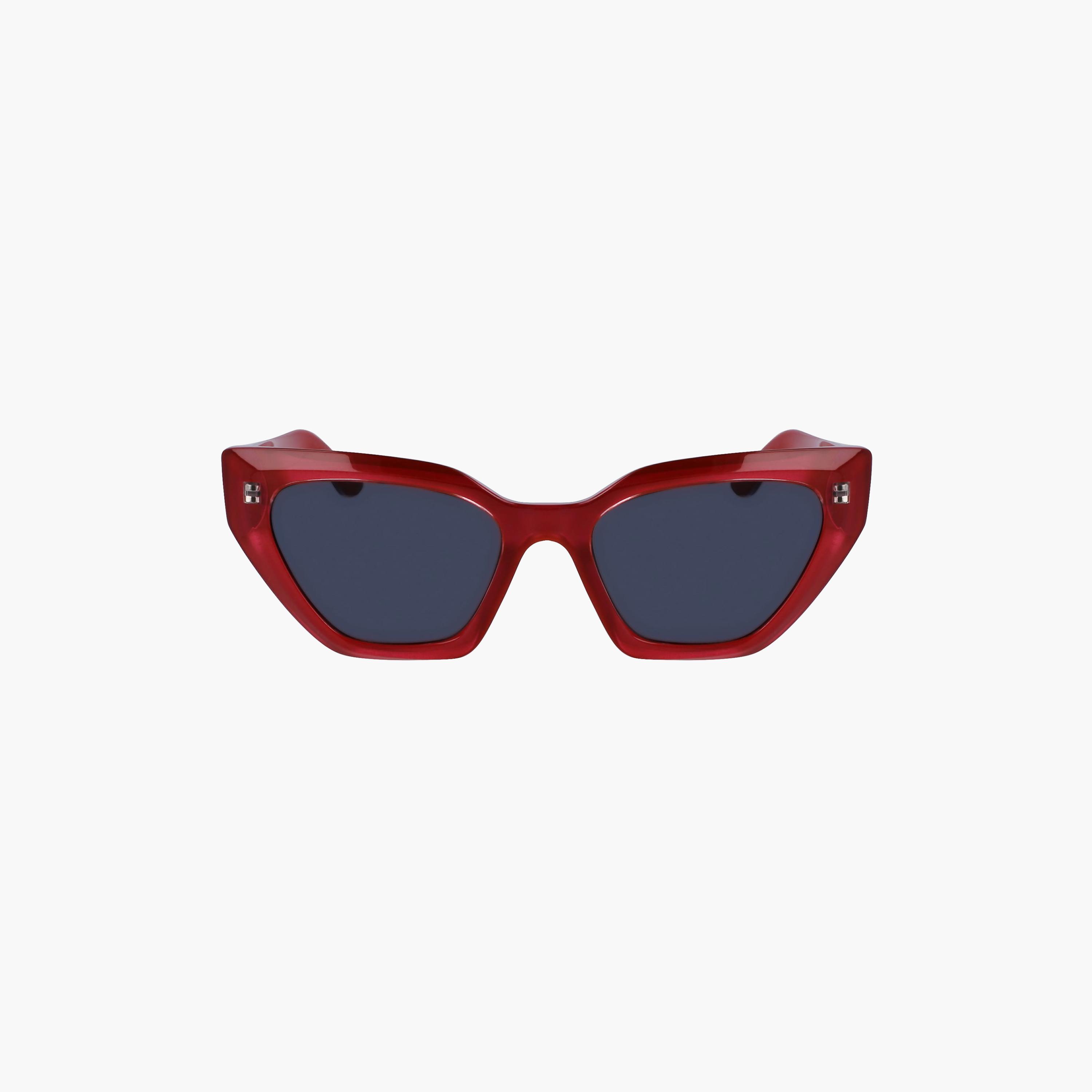 نظارات شمسية نسائية من كارل لاغرفيلد بتصميم عين القطة، لون أزرق عاكس | KL6145S.600-women-sunglasses-image-7