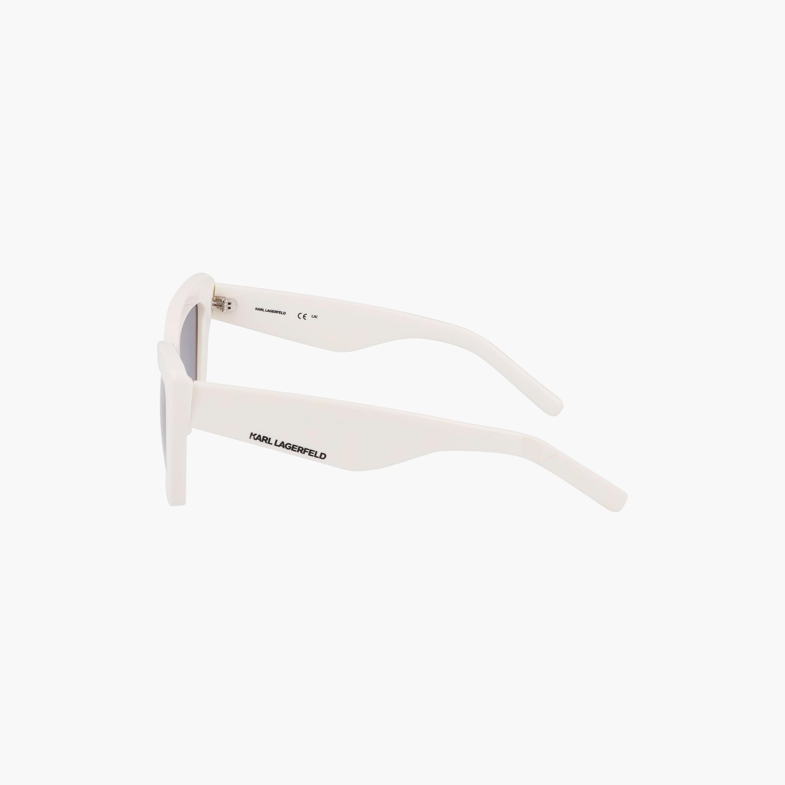 نظارات شمسية نسائية من كارل لاغرفيلد بتصميم عين القطة، رمادية اللون | KL6158S.105-women-sunglasses-image-5