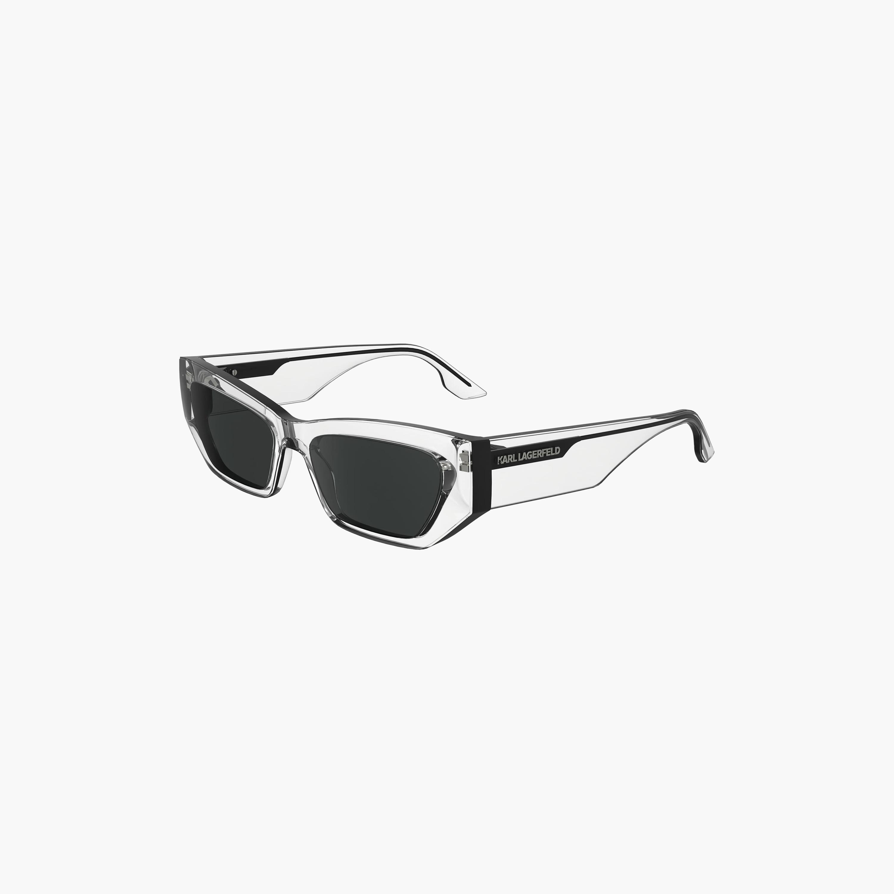 Karl Lagerfeld Unisex Cat Eye Mirror Black Sunglasses | KL6160S.000-men-sunglasses-image-1