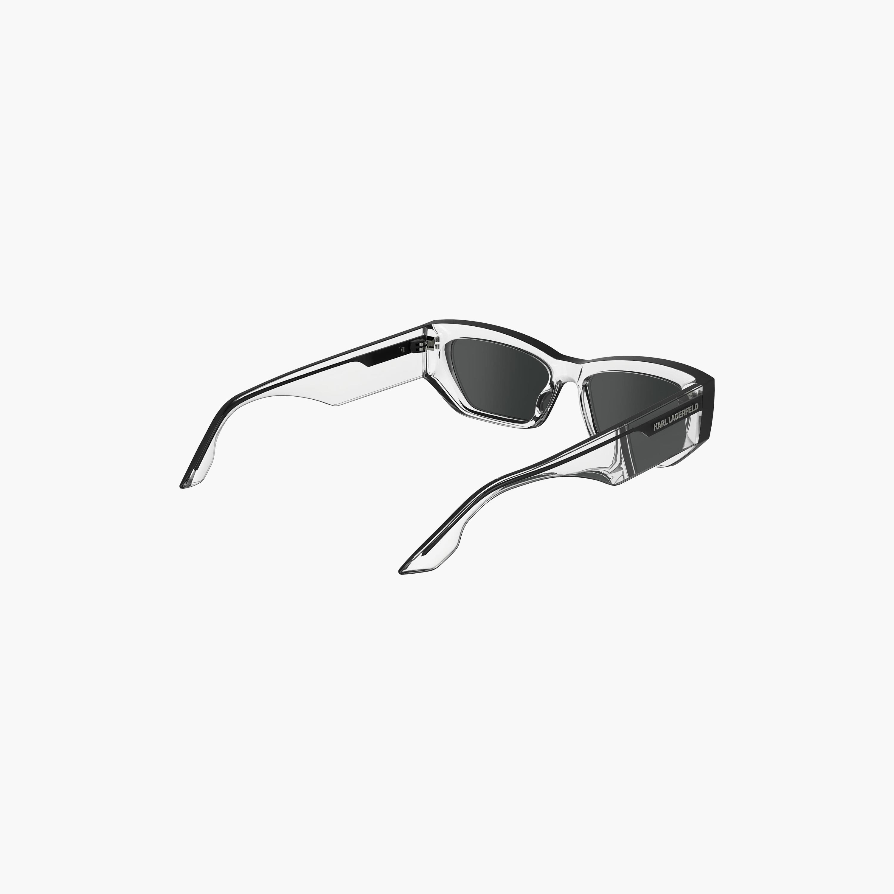 Karl Lagerfeld Unisex Cat Eye Mirror Black Sunglasses | KL6160S.000-men-sunglasses-image-3