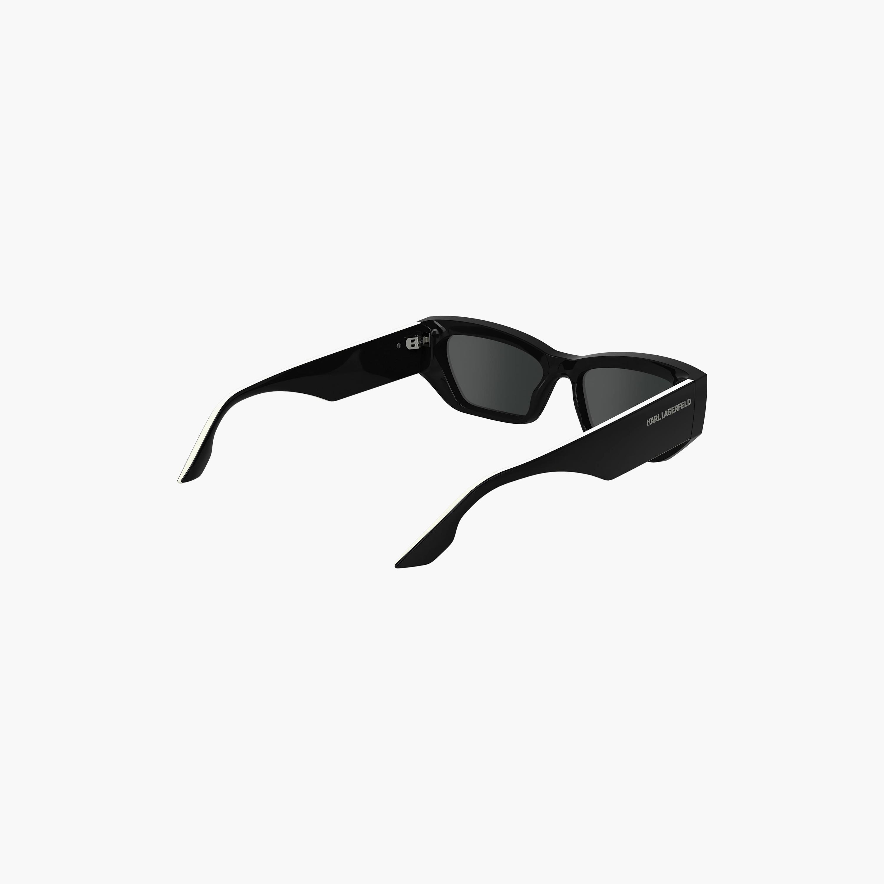 Karl Lagerfeld Unisex Cat Eye Mirror Black Sunglasses | KL6160S.001-men-sunglasses-image-3