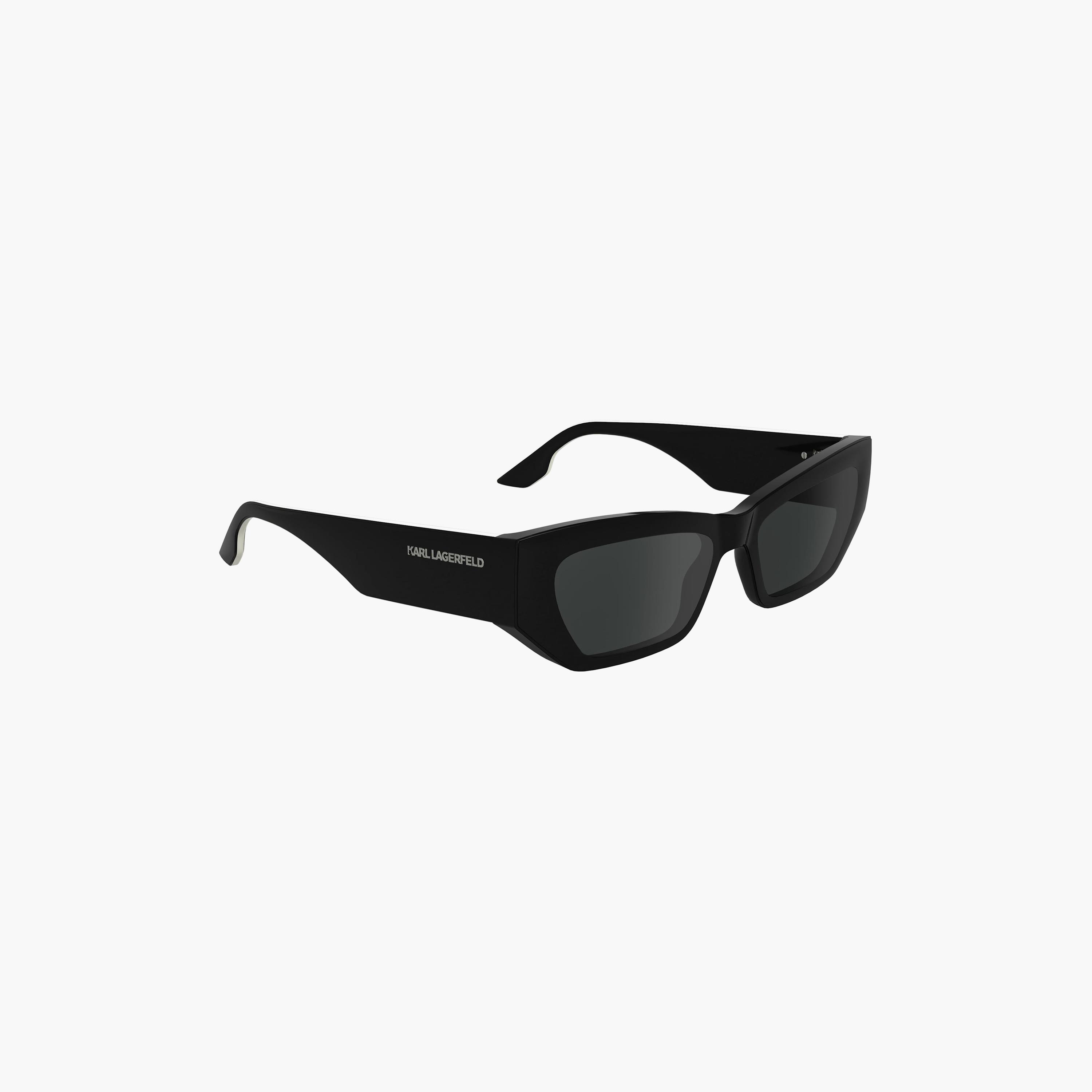 Karl Lagerfeld Unisex Cat Eye Mirror Black Sunglasses | KL6160S.001-men-sunglasses-image-4