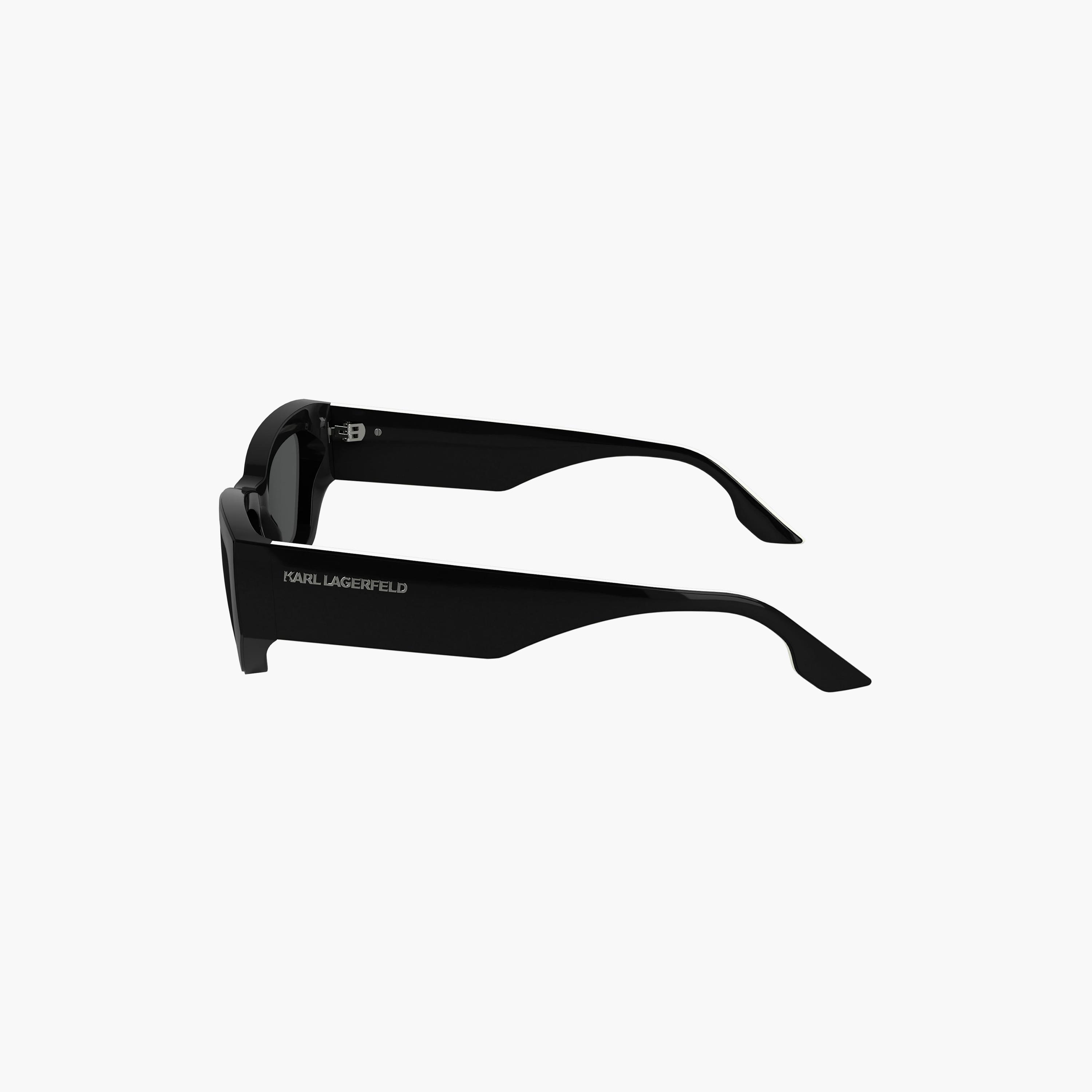 Karl Lagerfeld Unisex Cat Eye Mirror Black Sunglasses | KL6160S.001-men-sunglasses-image-5