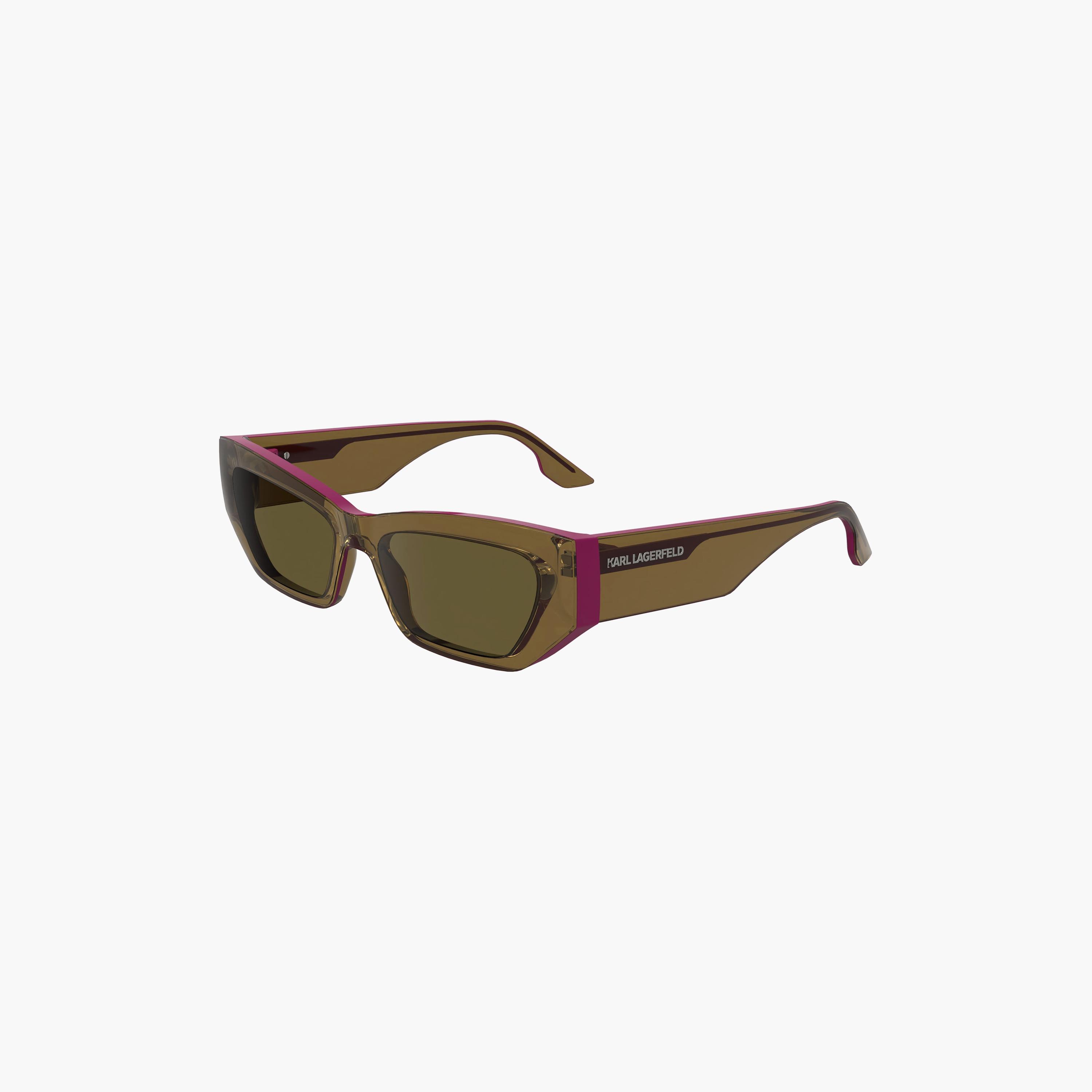 Karl Lagerfeld Unisex Cat Eye Mirror Green Sunglasses | KL6160S.210-men-sunglasses-image-1
